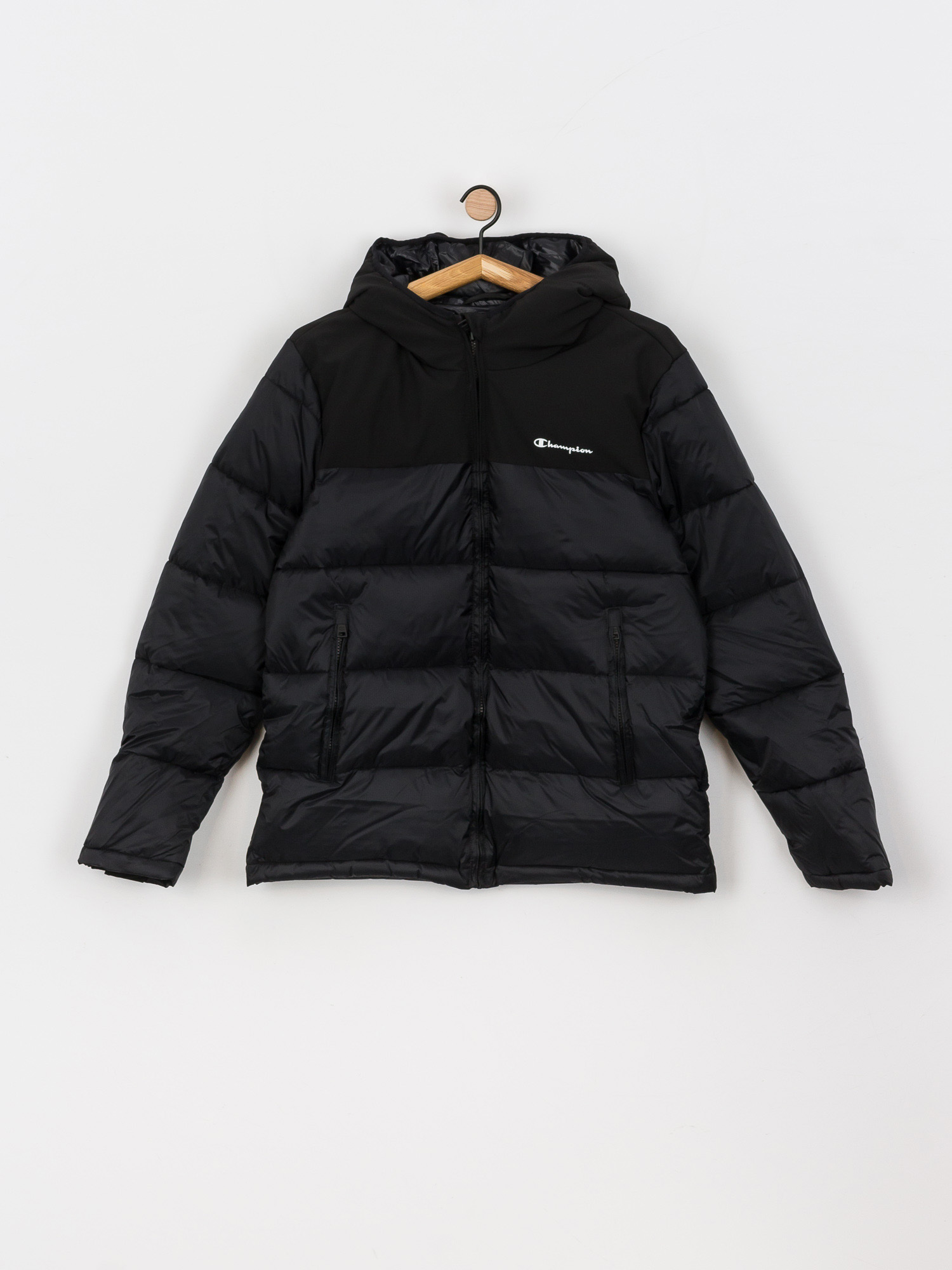 Kurtka Champion Legacy Hooded Jacket 216652 (nbk/nbk)