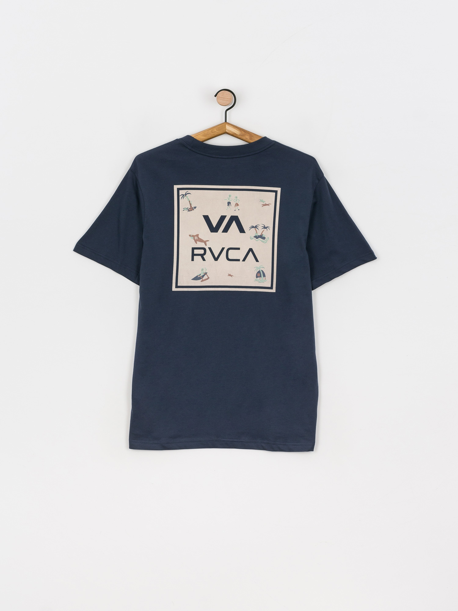T-shirt RVCA Va All The Ways Mult (moody blue)