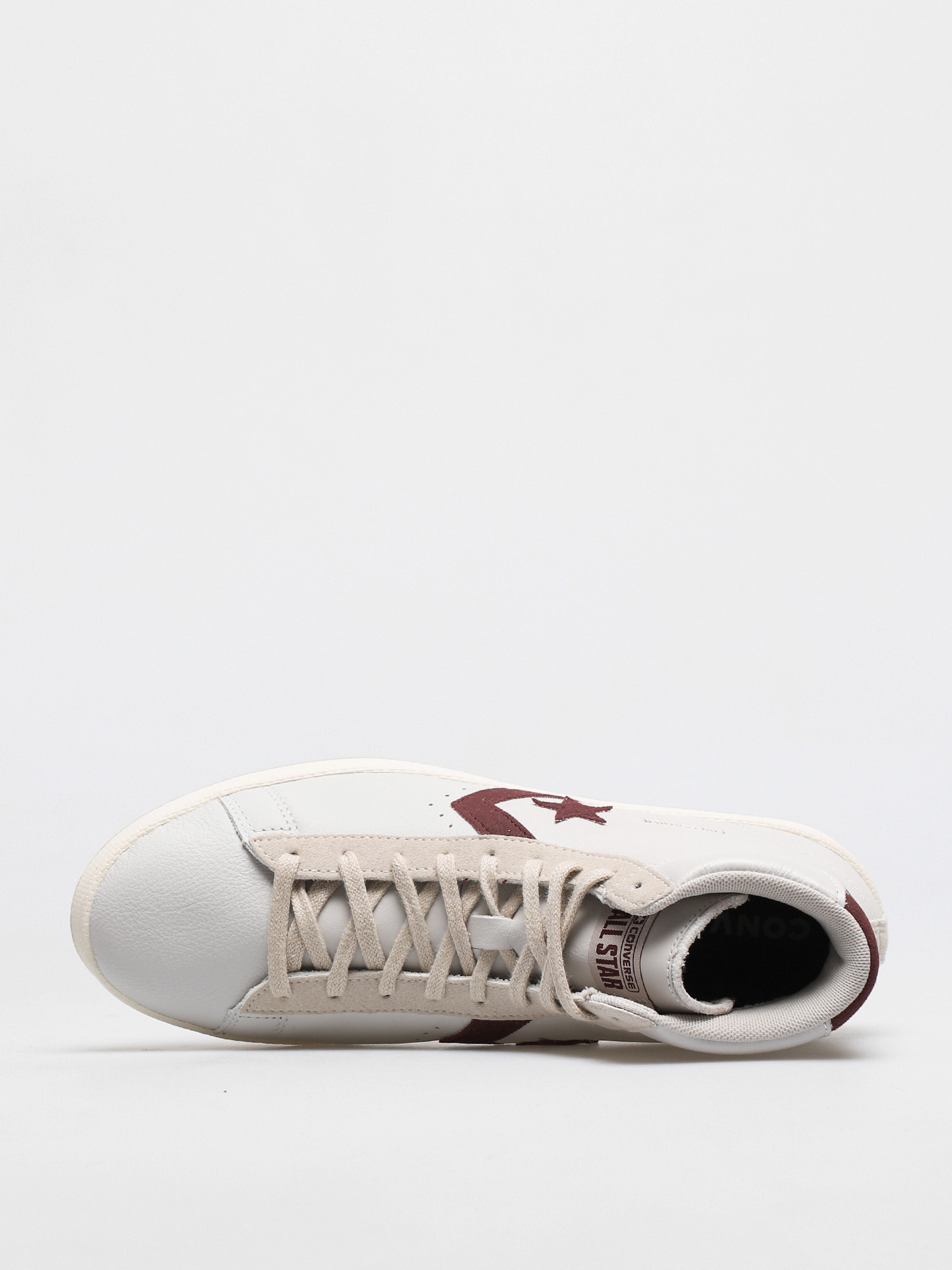 Buty Converse Pro Leather Gold Standard (white/maroon)