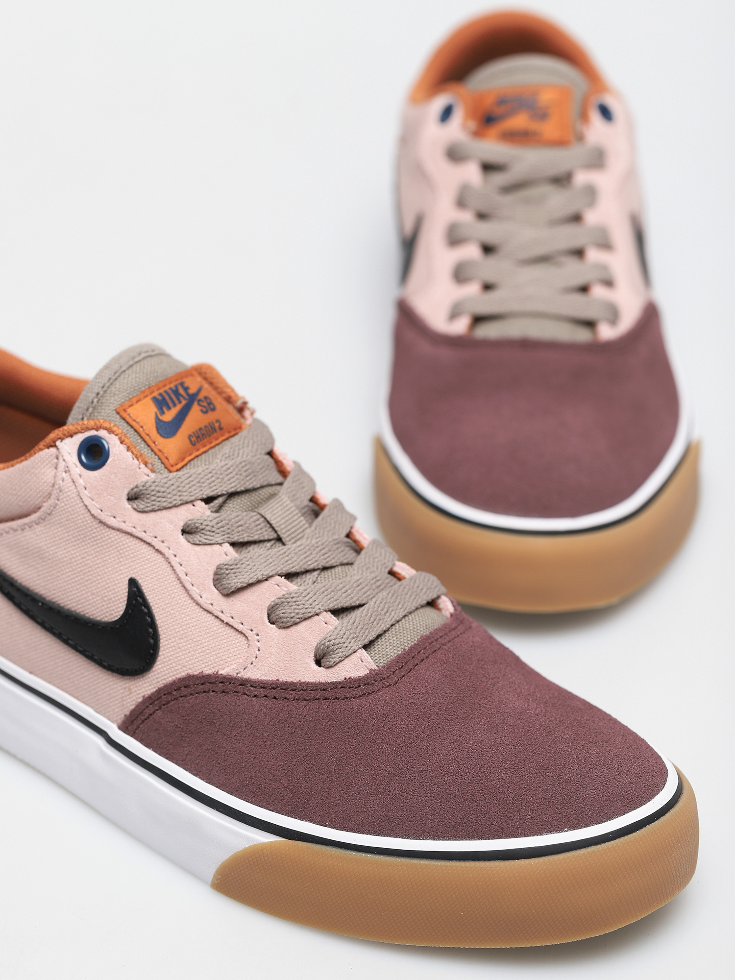 Buty Nike SB Chron 2 (dark wine/black pink oxford grey haze)
