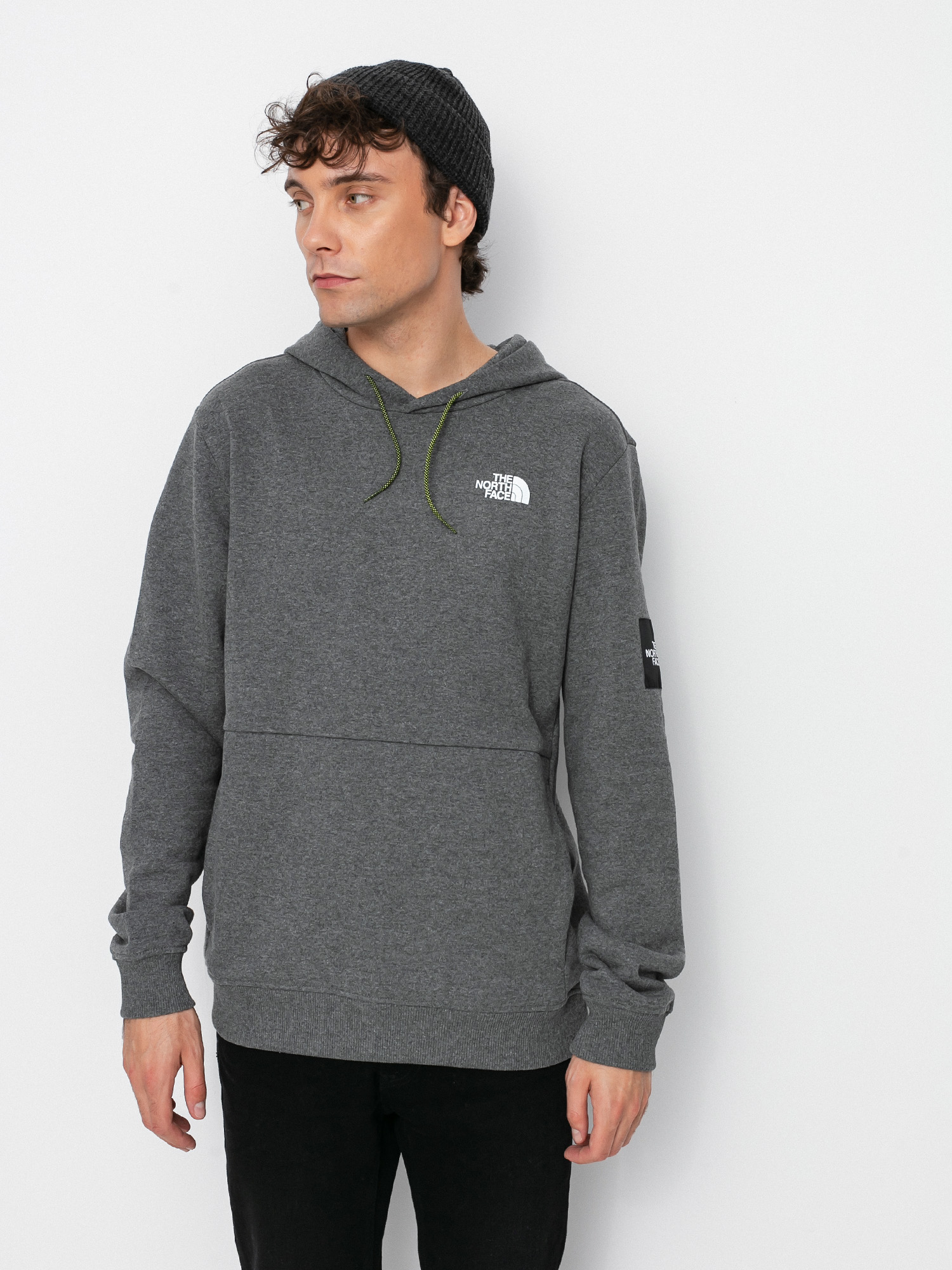 Bluza z kapturem The North Face Black Box Search & Rescue HD (tnf medium grey heather)