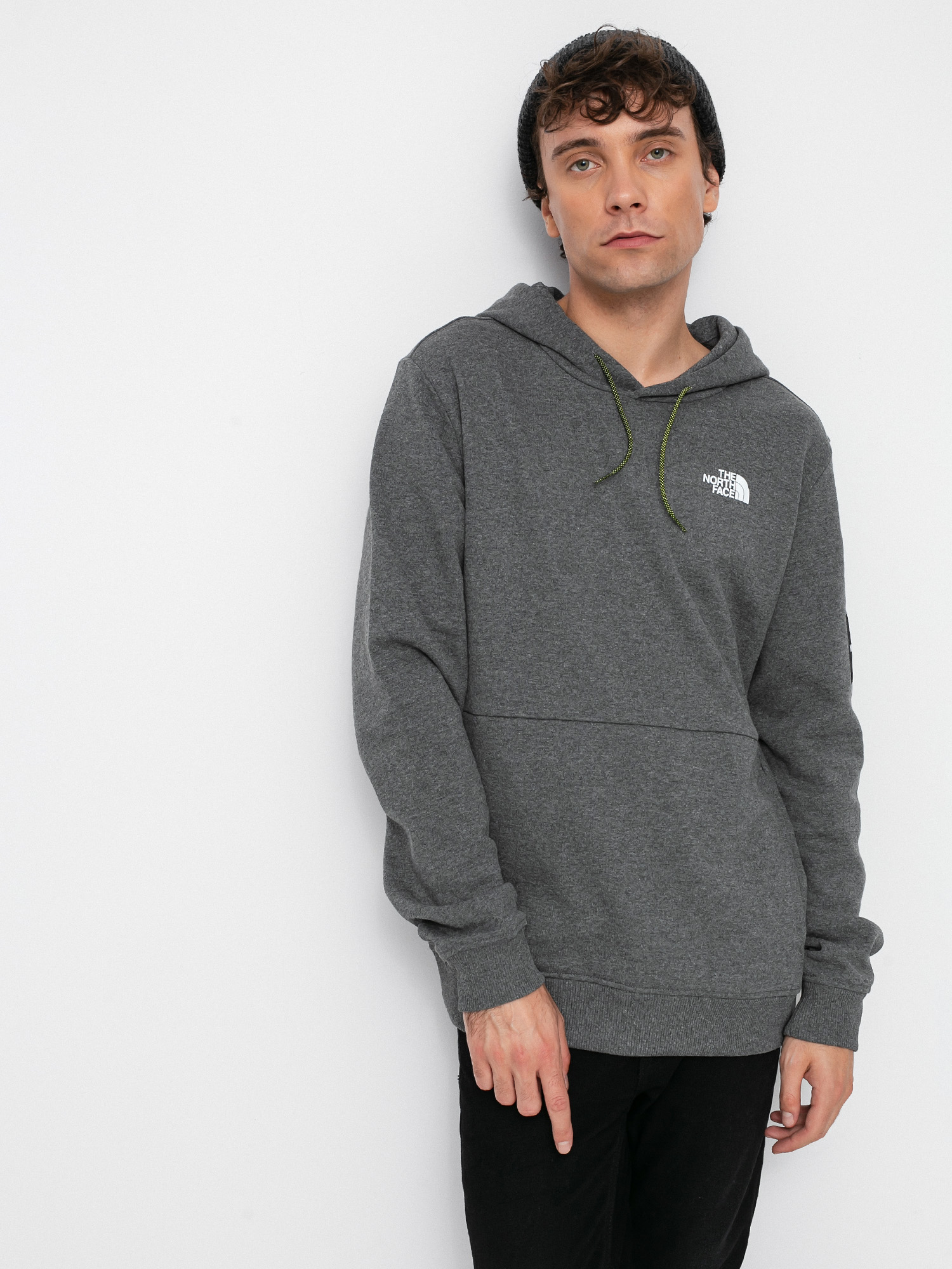 Bluza z kapturem The North Face Black Box Search & Rescue HD (tnf medium grey heather)