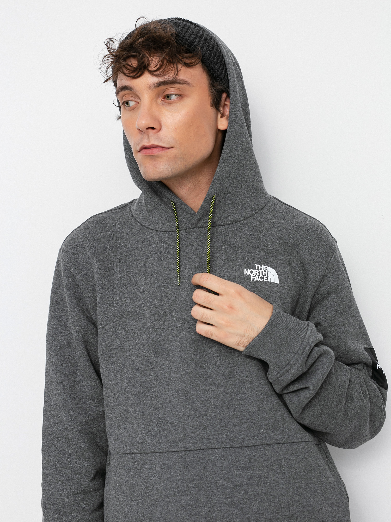 Bluza z kapturem The North Face Black Box Search & Rescue HD (tnf medium grey heather)