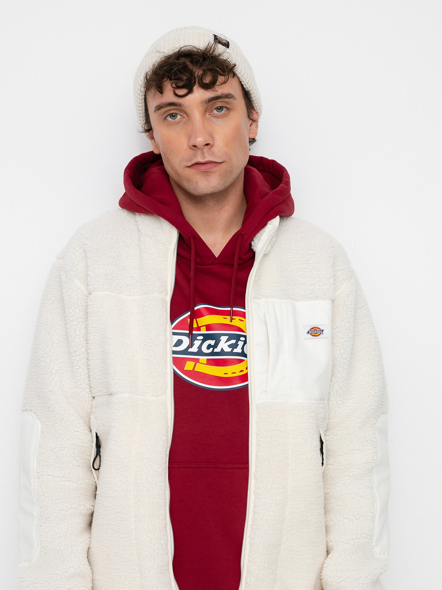 Męski Polar Dickies Red Chute Sherpa (ecru)
