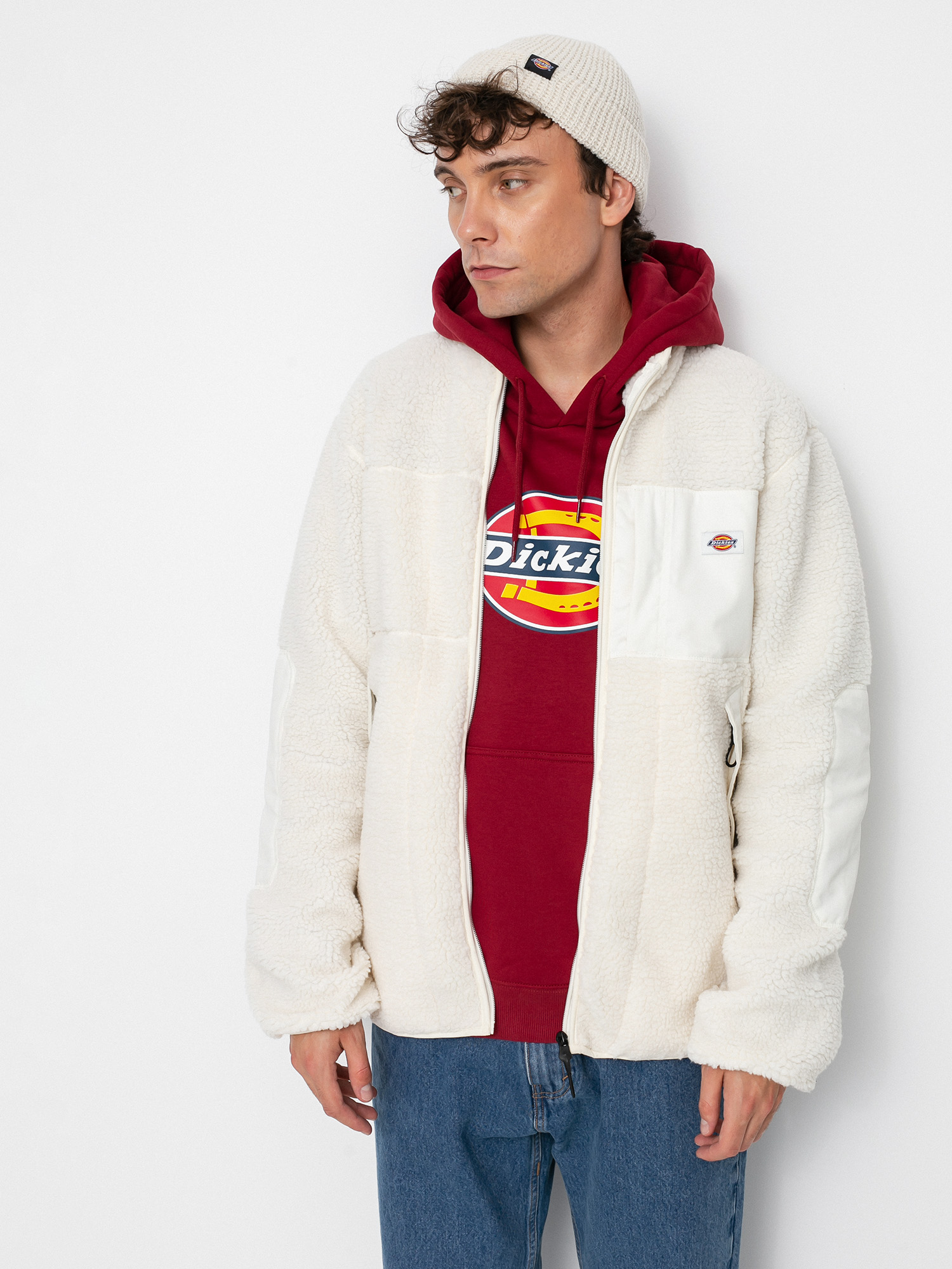 Męski Polar Dickies Red Chute Sherpa (ecru)