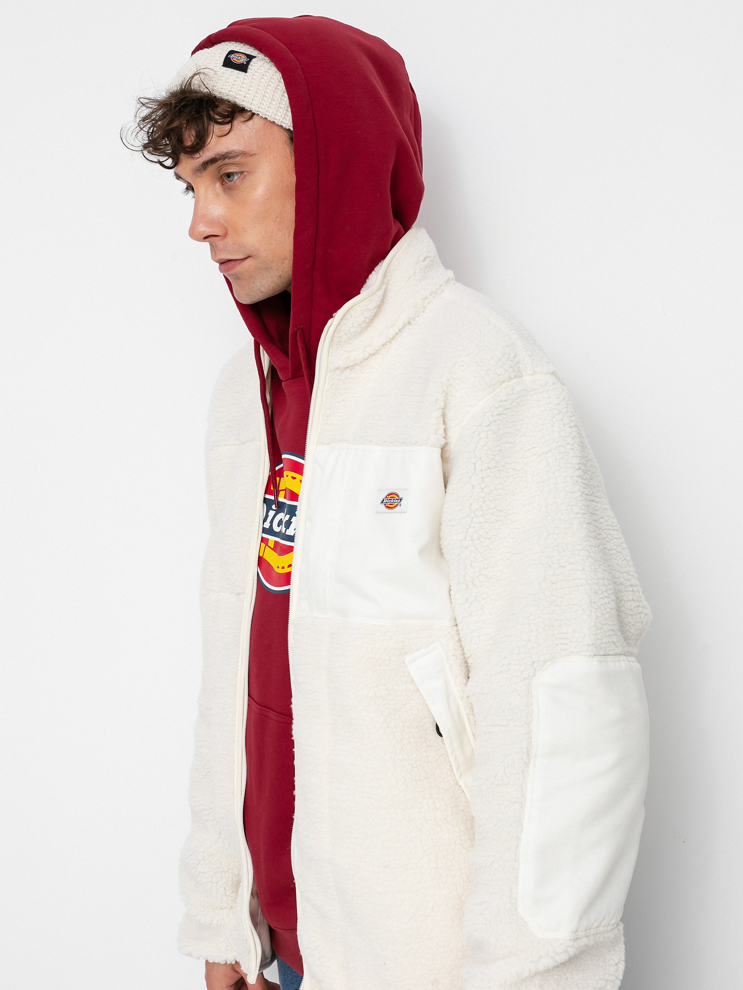 Męski Polar Dickies Red Chute Sherpa (ecru)
