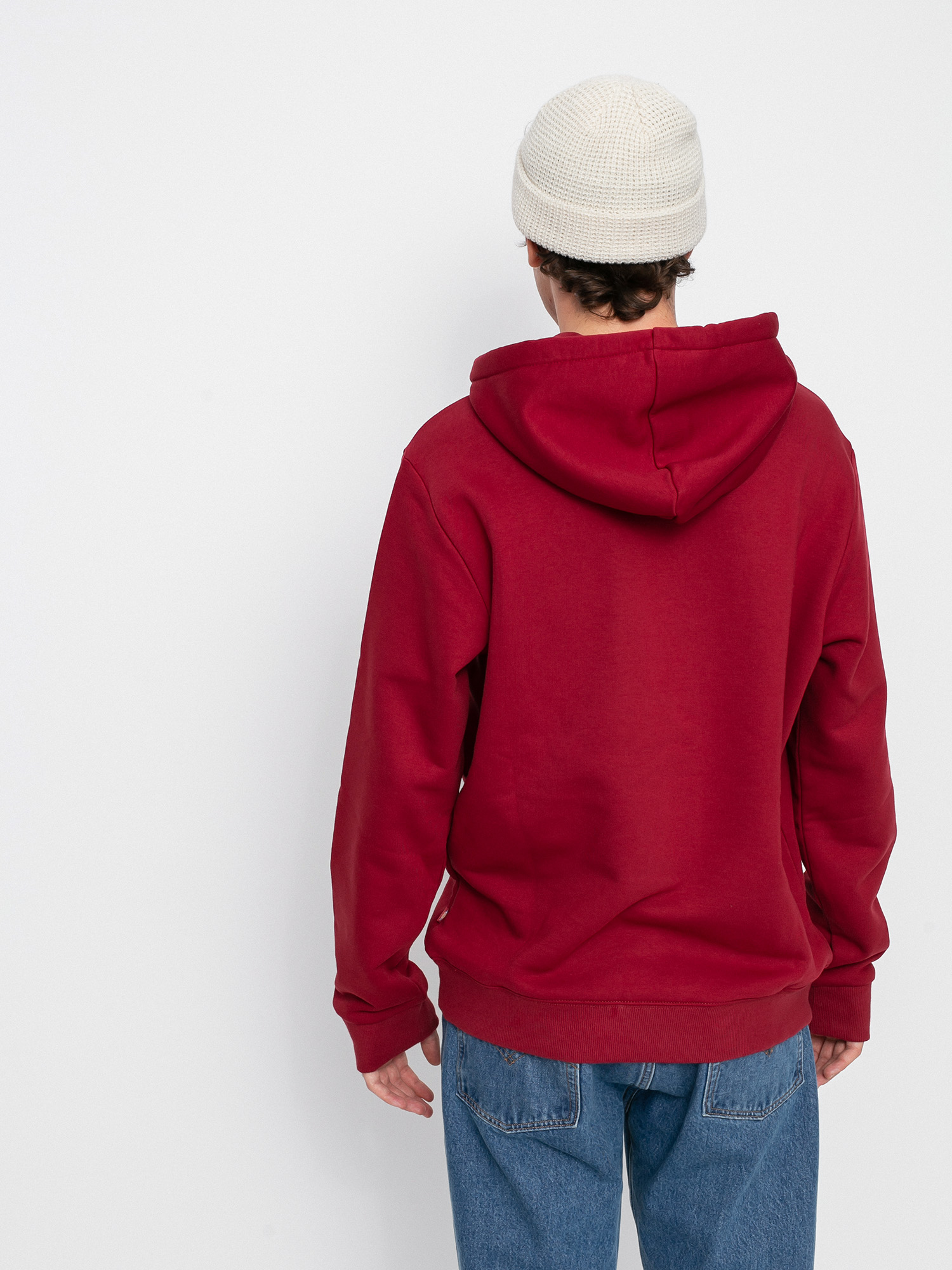 Bluza z kapturem Dickies Icon Logo HD (biking red)