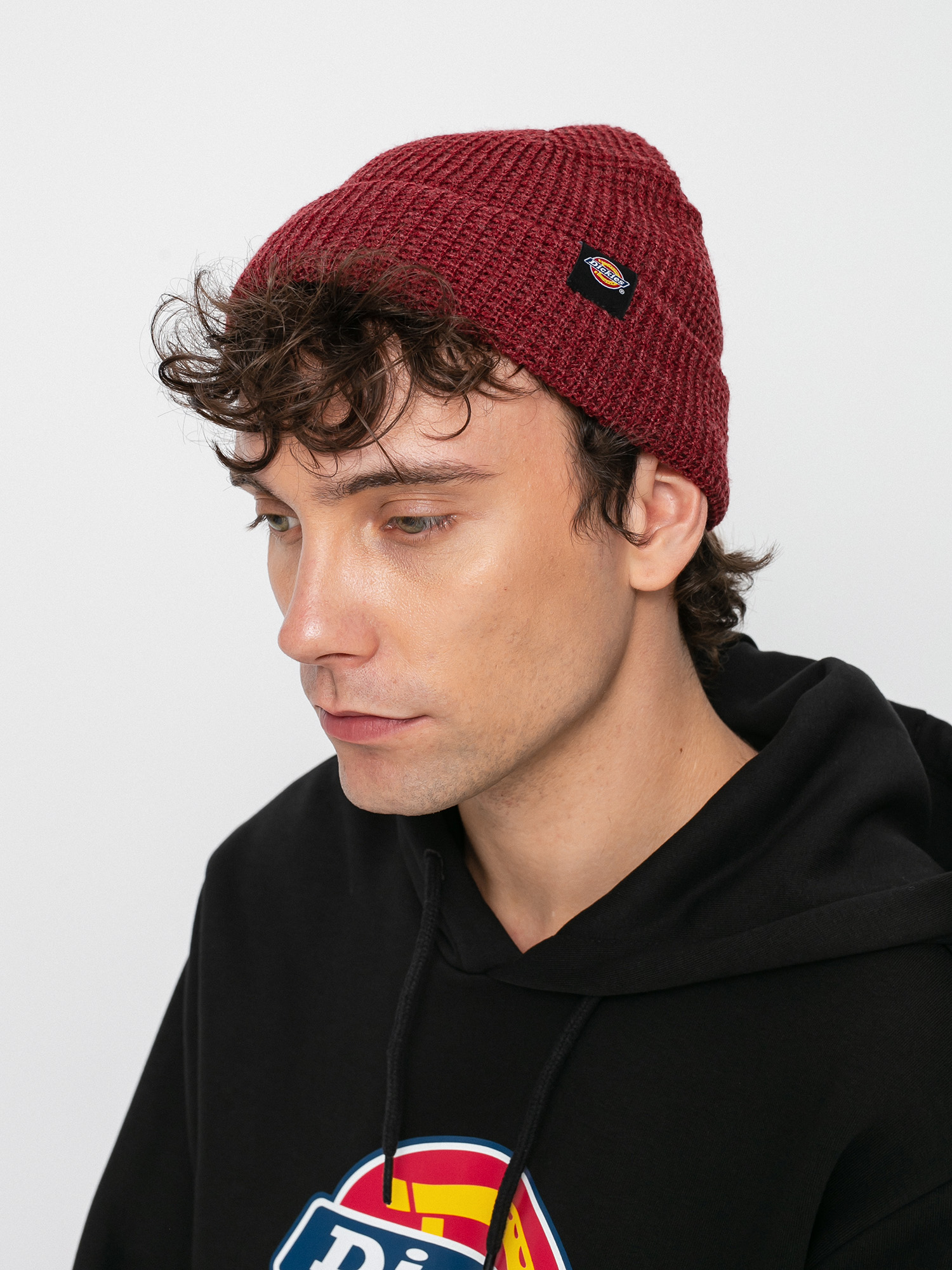 Czapka zimowa Dickies Woodworth Waffle (biking red)