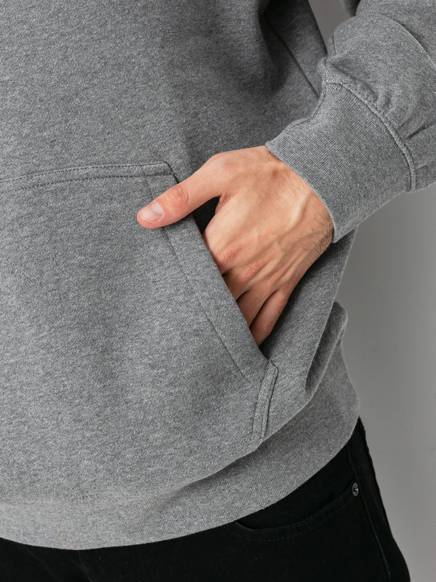 Bluza z kapturem Fox Legacy Fox Head HD (heather graphite)