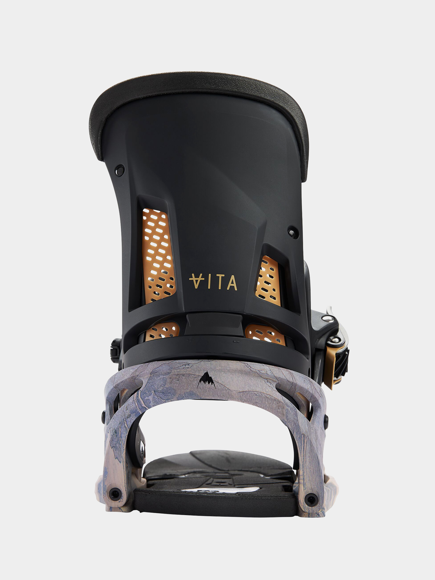 Męskie Wiązania snowboardowe Burton Malavita Est (dark gray/print)