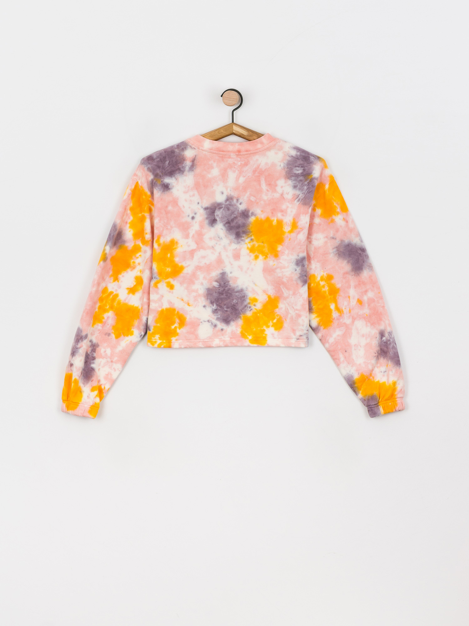 Bluza Vans Grunge Wash Crop Crew Wmn (purple dove)