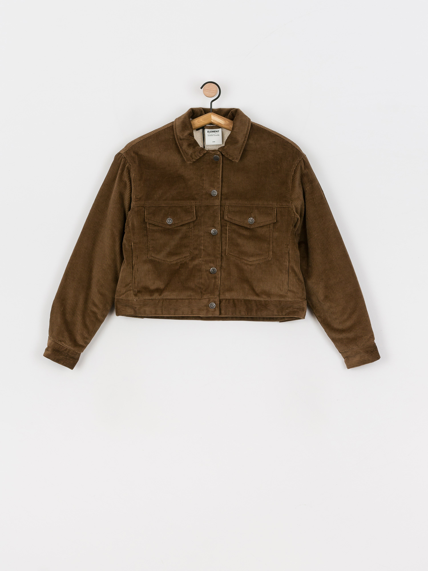 Kurtka Element Craft Trucker Cord Wmn (teak)