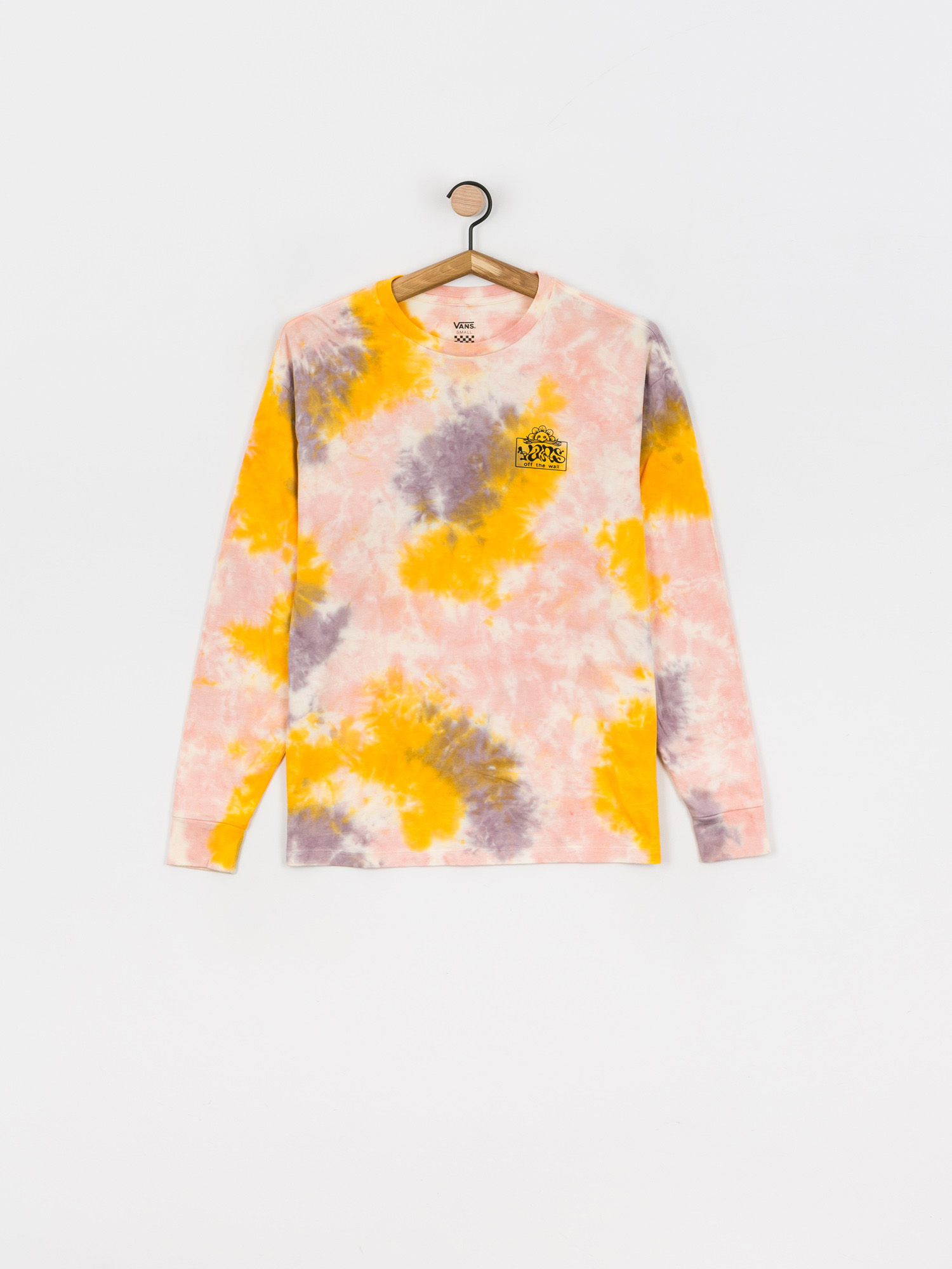 Longsleeve Vans Mascy Grunge Wash Wmn (purple dove)