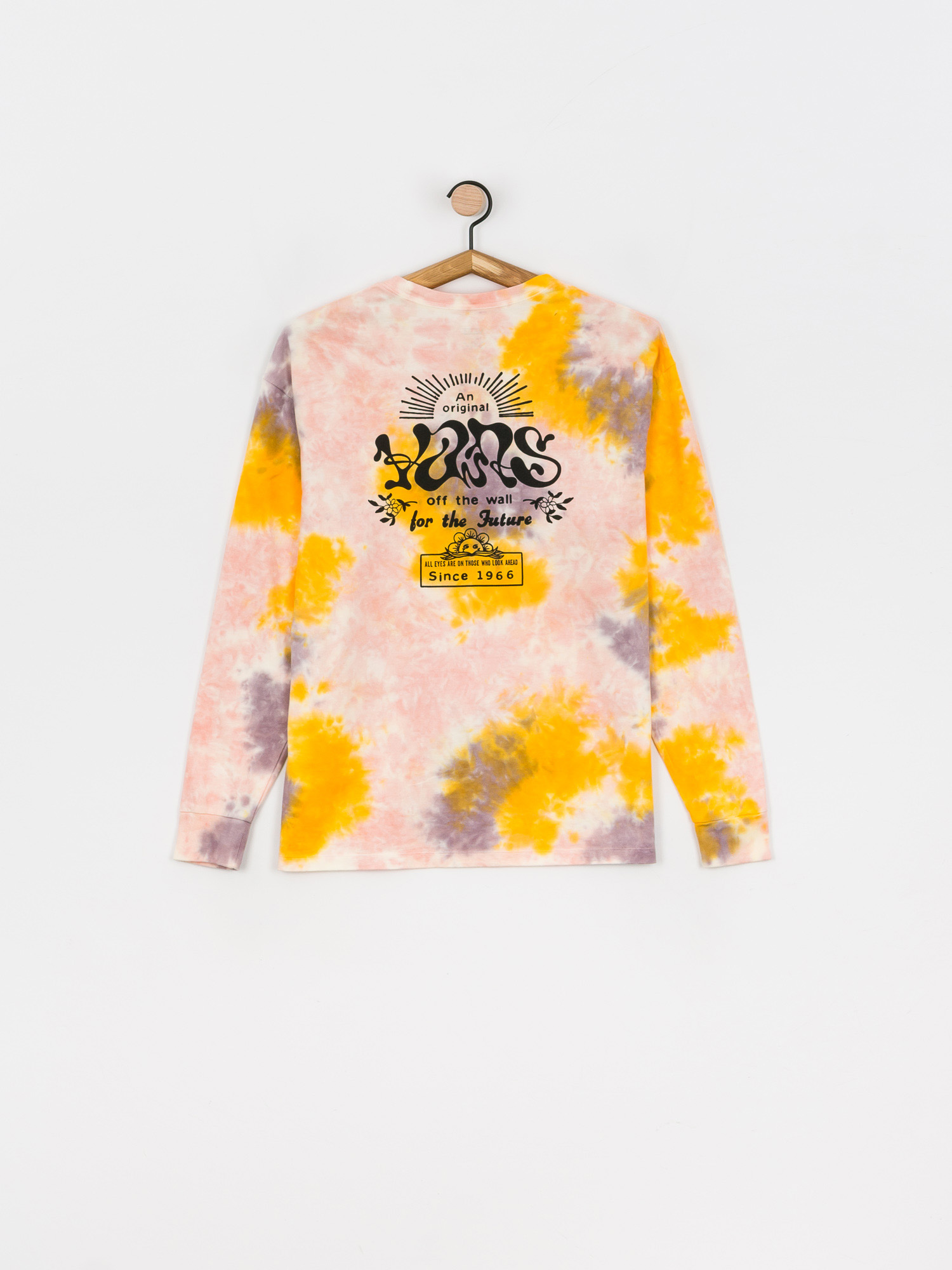 Longsleeve Vans Mascy Grunge Wash Wmn (purple dove)