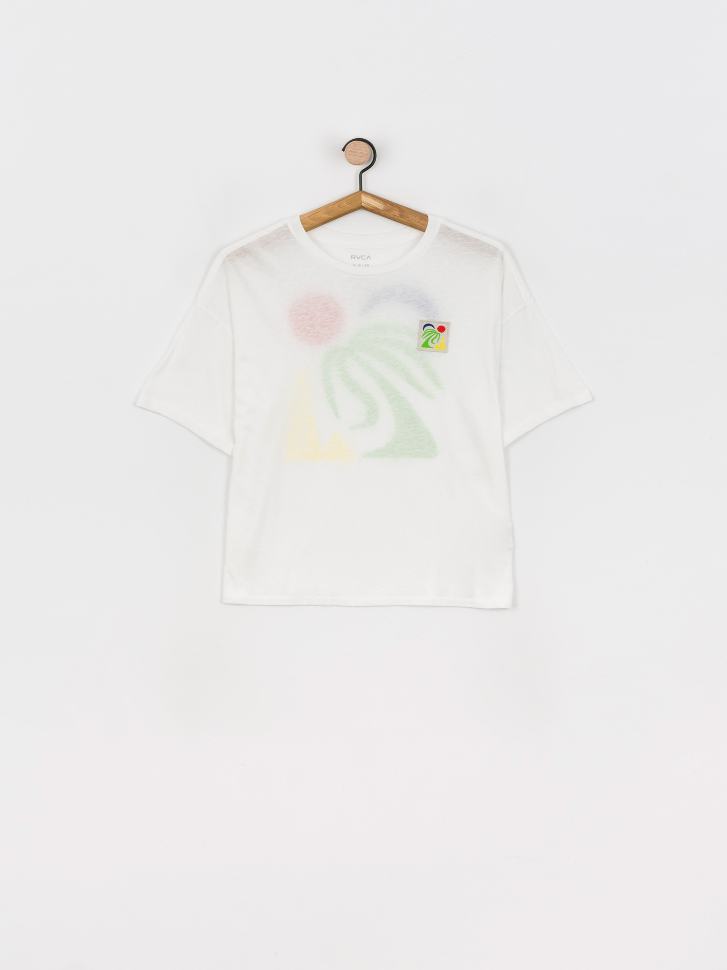 T-shirt RVCA Oasis Wmn (vintage white)