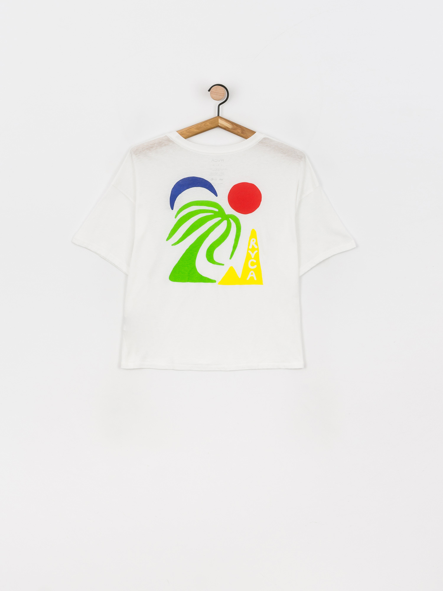 T-shirt RVCA Oasis Wmn (vintage white)
