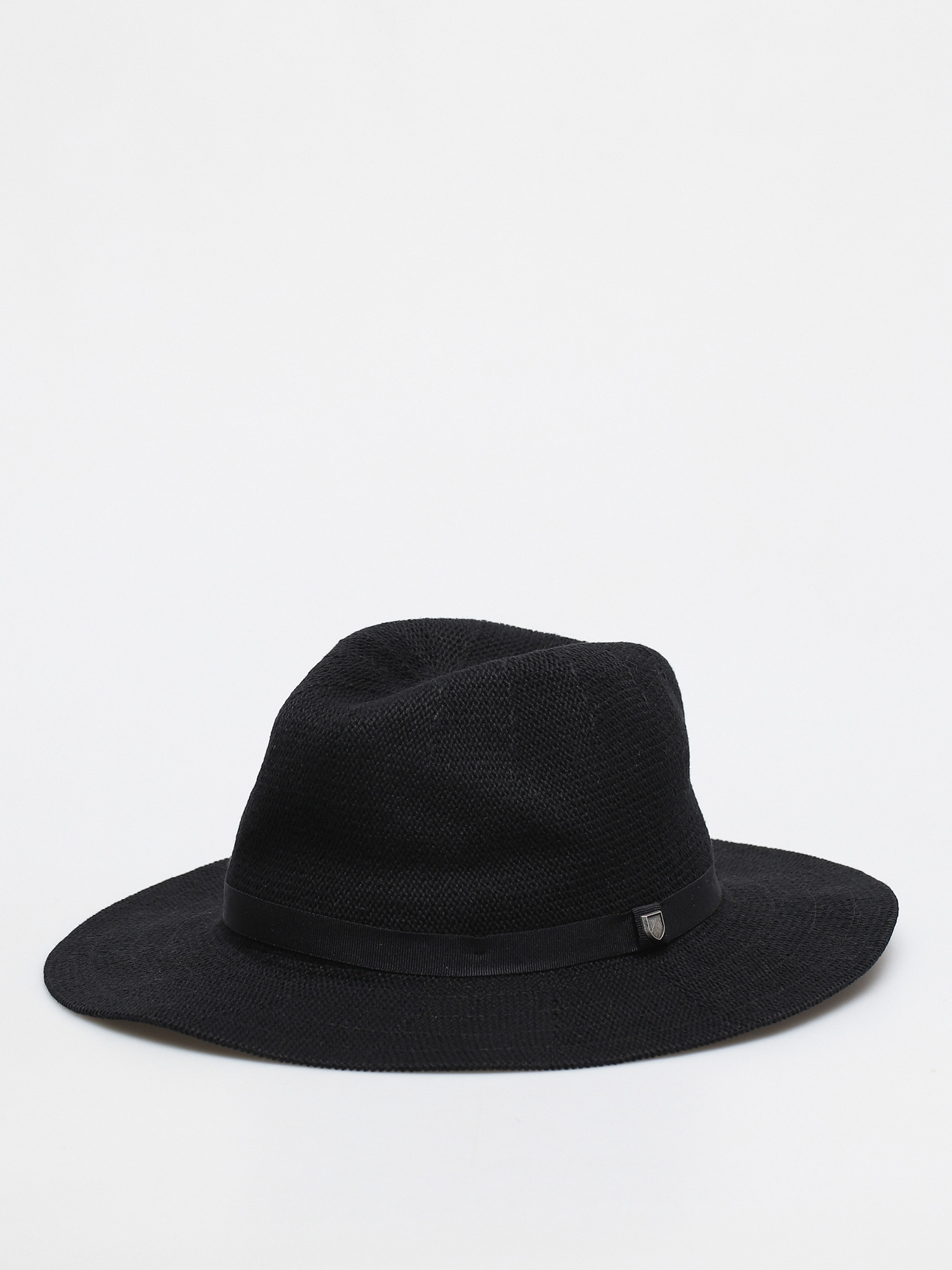 Kapelusz Brixton Messer Knit Packable Fedora (black/black)