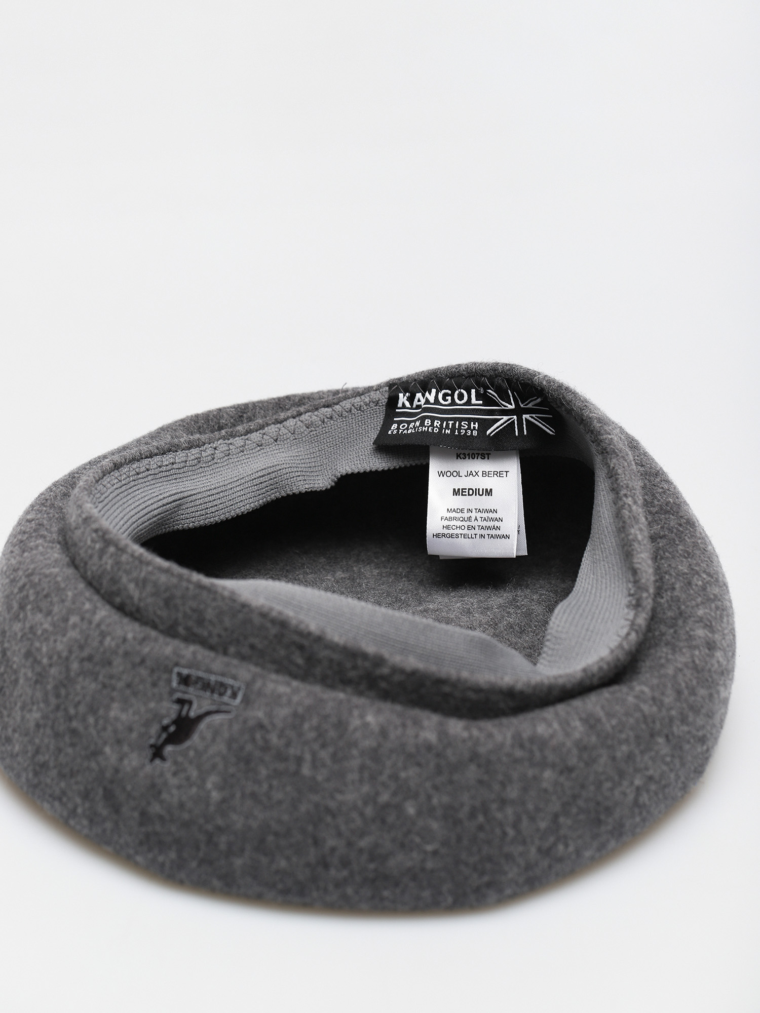 Kaszkiet Kangol Wool Jax Beret (flannel)