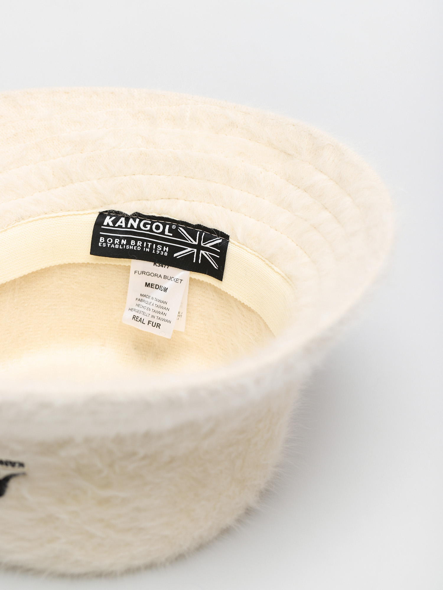 Kapelusz Kangol Furgora Bucket (ivory)