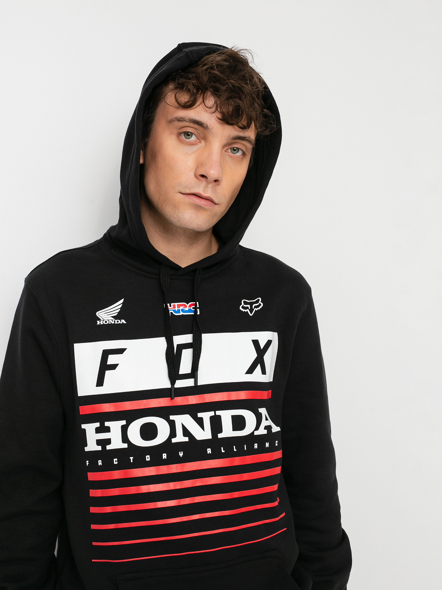Bluza z kapturem Fox Honda HD (blk)