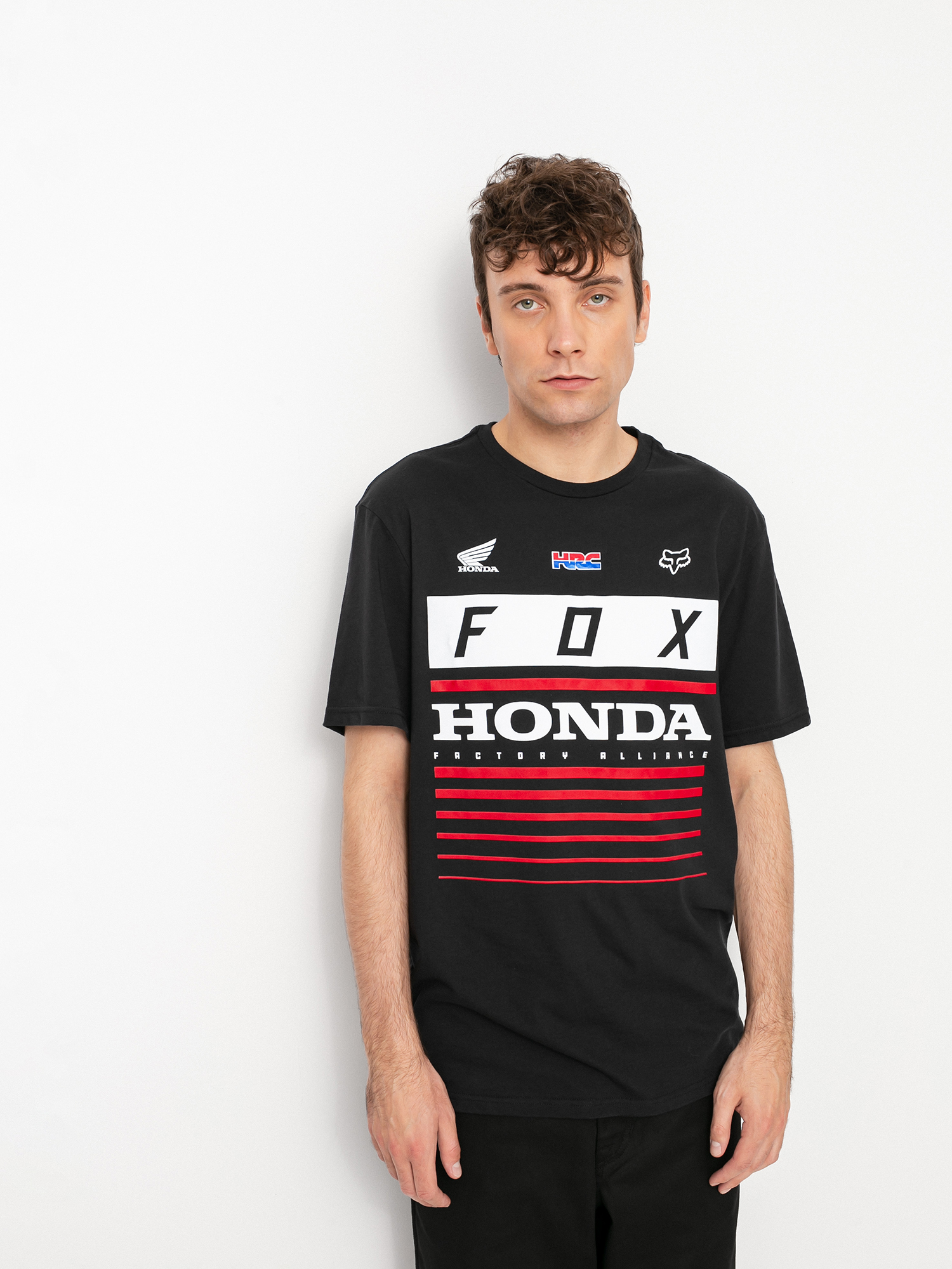 T-shirt Fox Honda Hrc (blk)