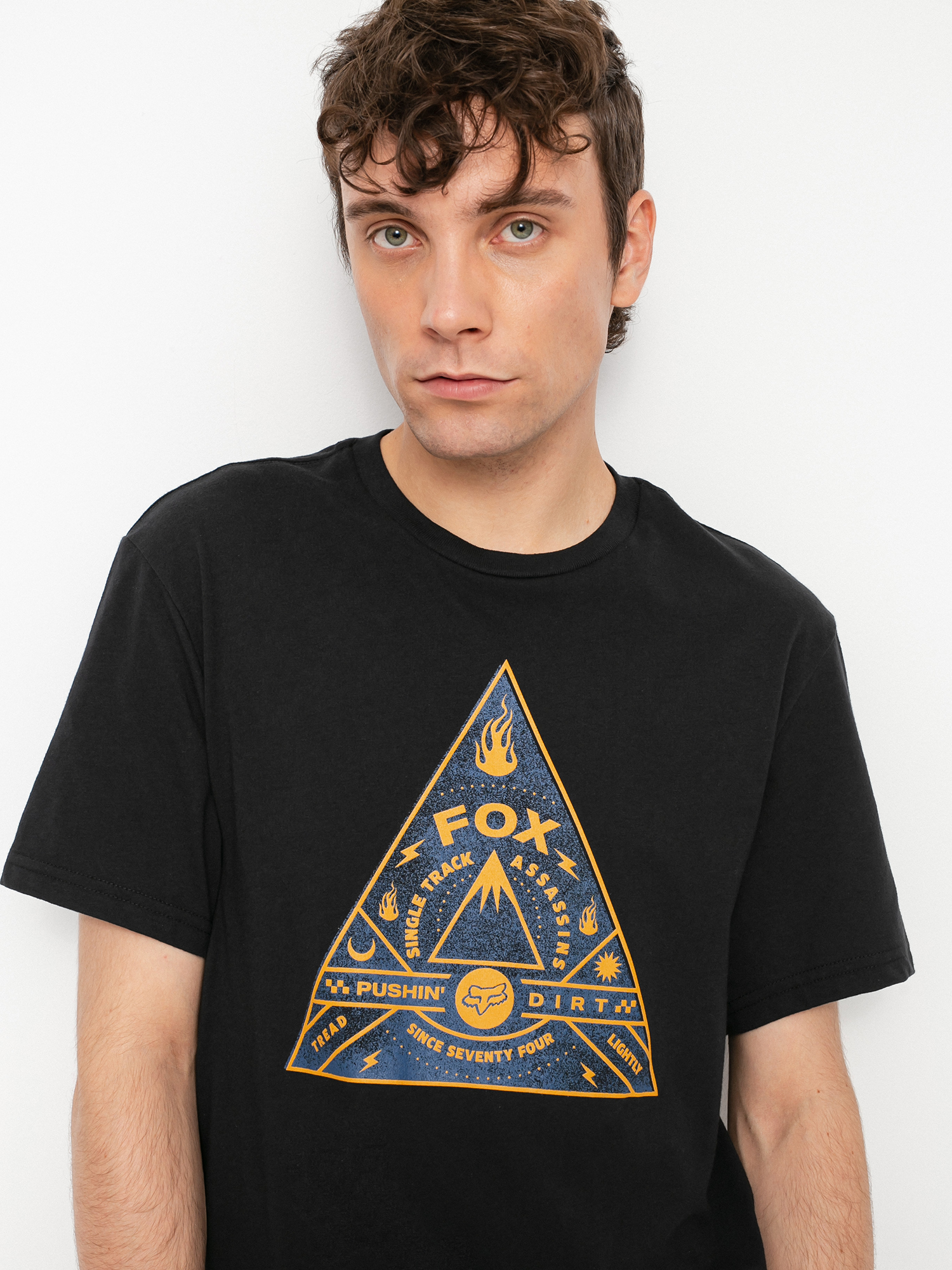 T-shirt Fox Single Track (blk)