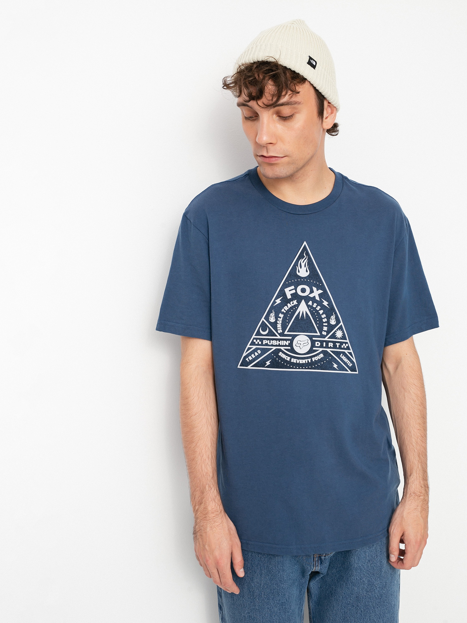 T-shirt Fox Single Track (drk indo)