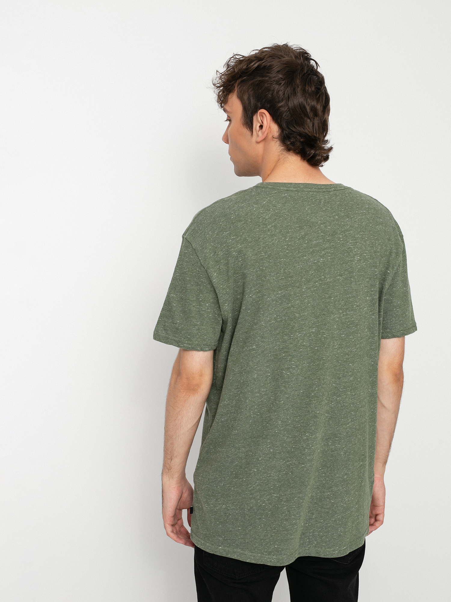 T-shirt Quiksilver Mountain Side (four leaf clover heather)