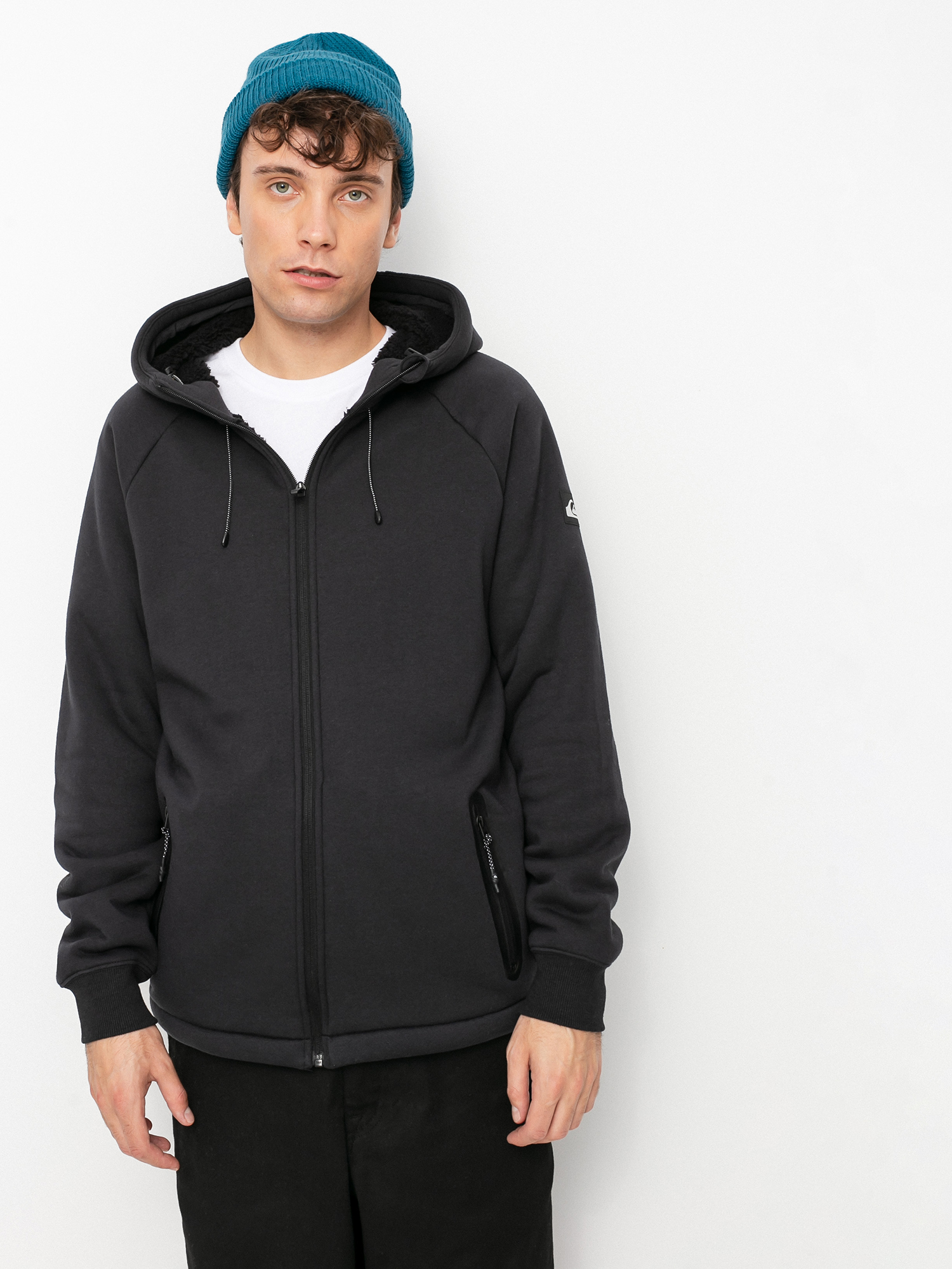 Bluza z kapturem Quiksilver Kurow ZHD (black)