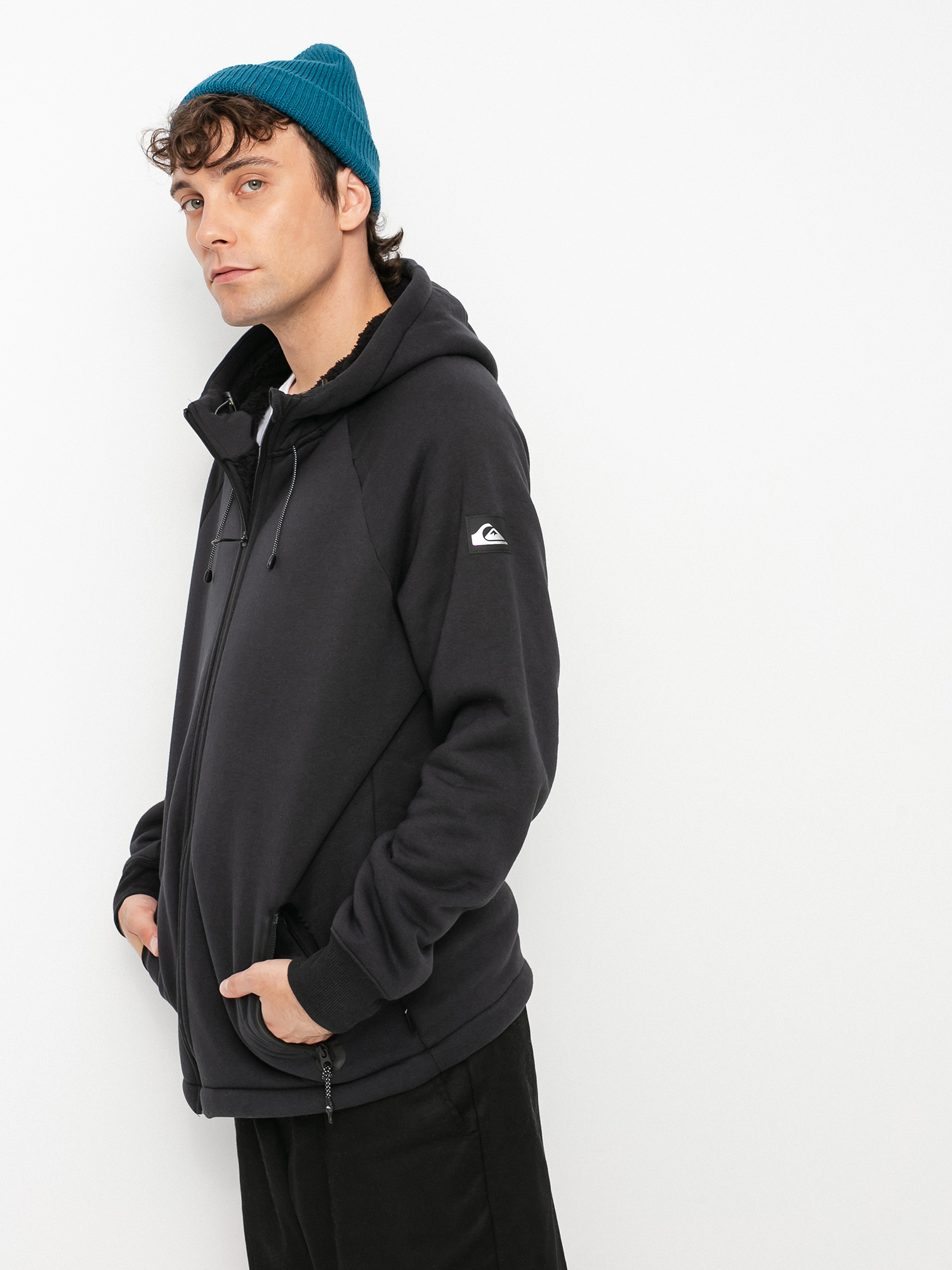 Bluza z kapturem Quiksilver Kurow ZHD (black)