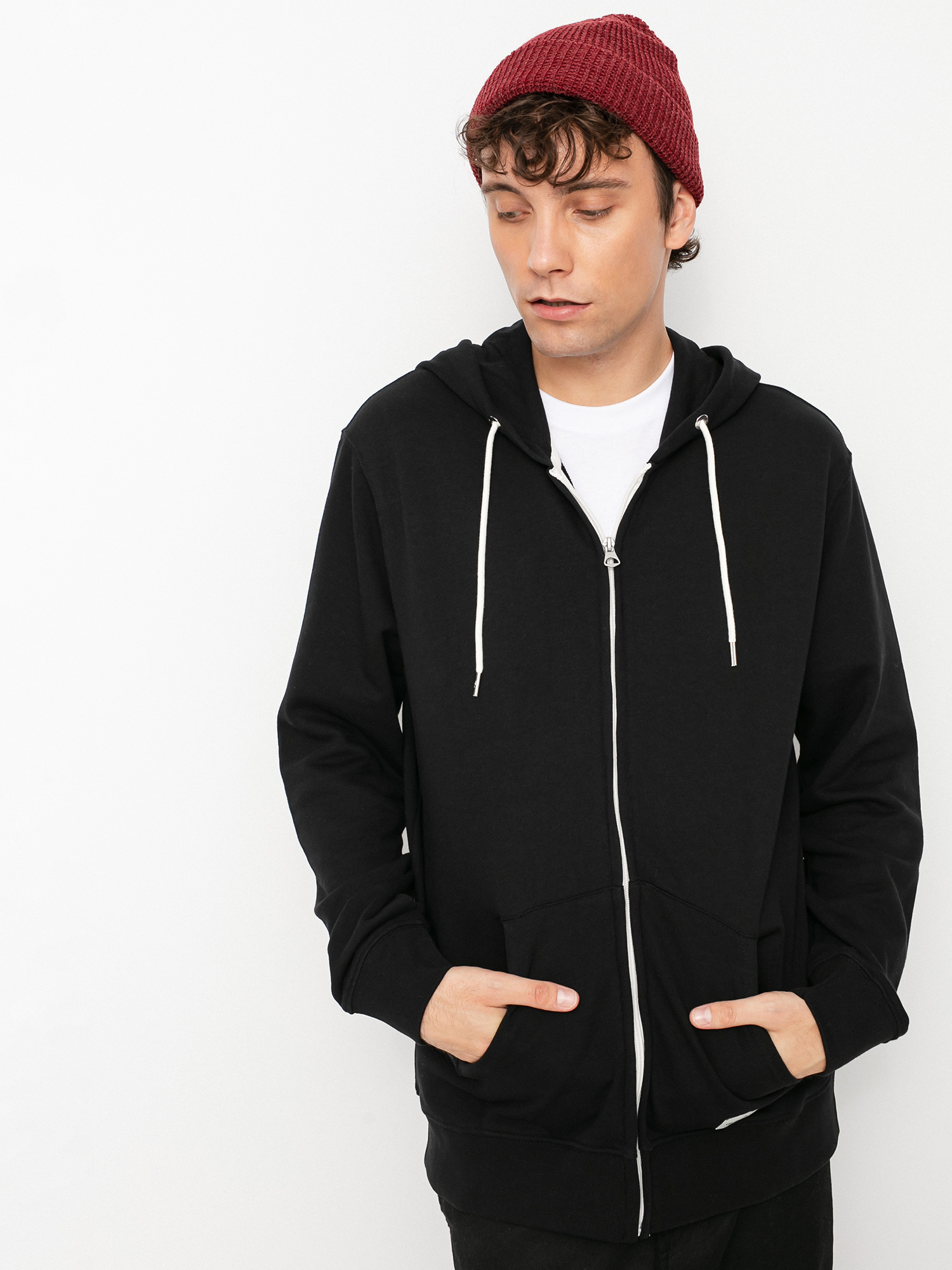 Bluza z kapturem Quiksilver Essentials Terry ZHD (black)