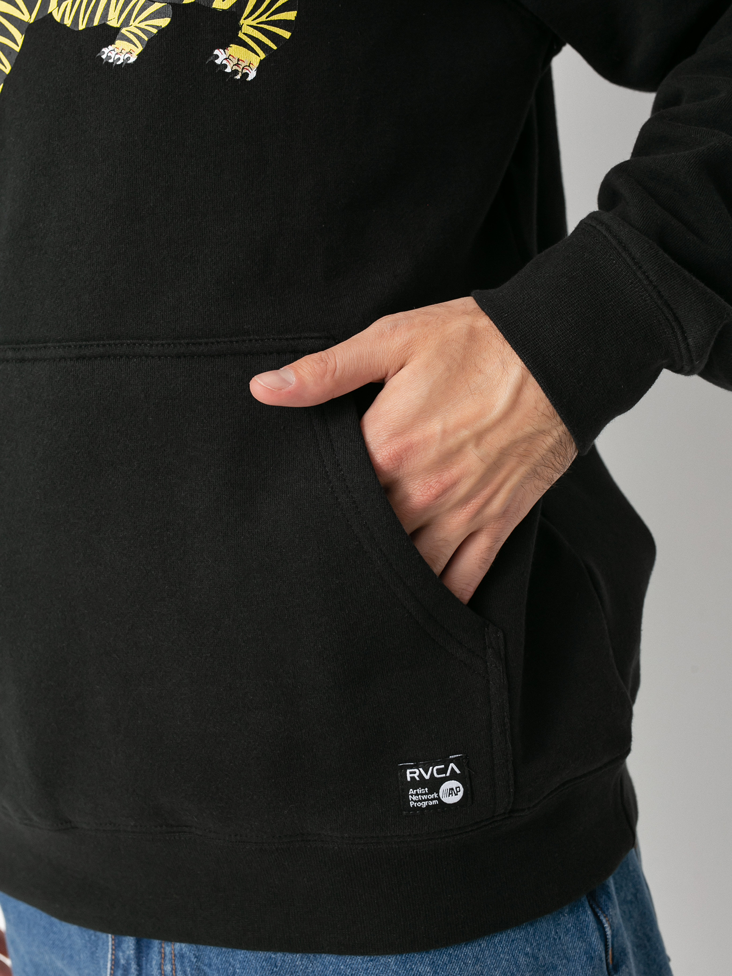 Bluza z kapturem RVCA Leines HD (black)