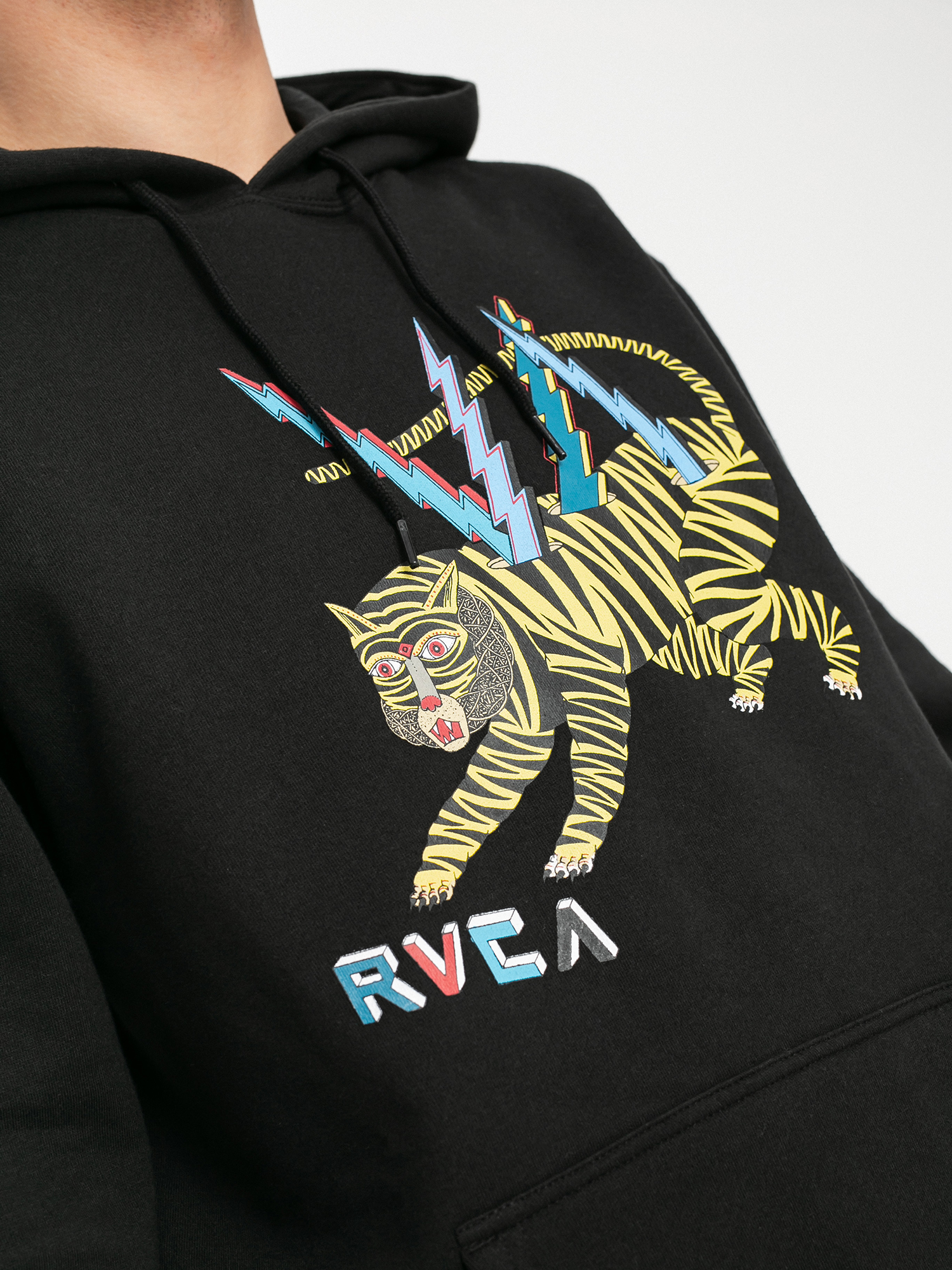 Bluza z kapturem RVCA Leines HD (black)