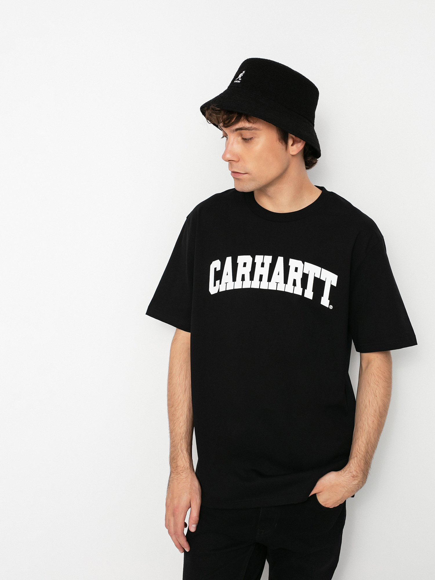T-shirt Carhartt WIP University (black/white)