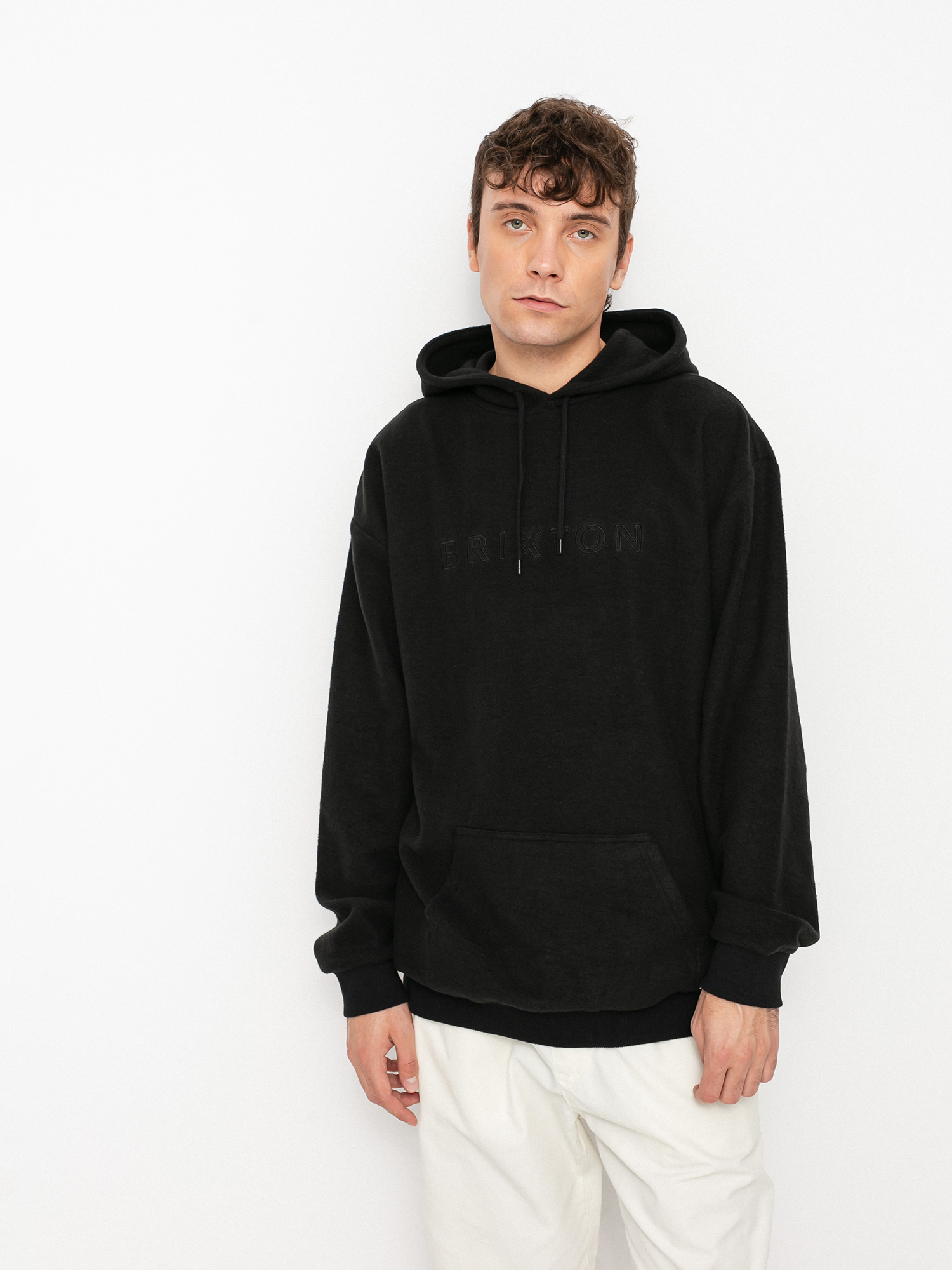 Bluza z kapturem Brixton Way HD (black)