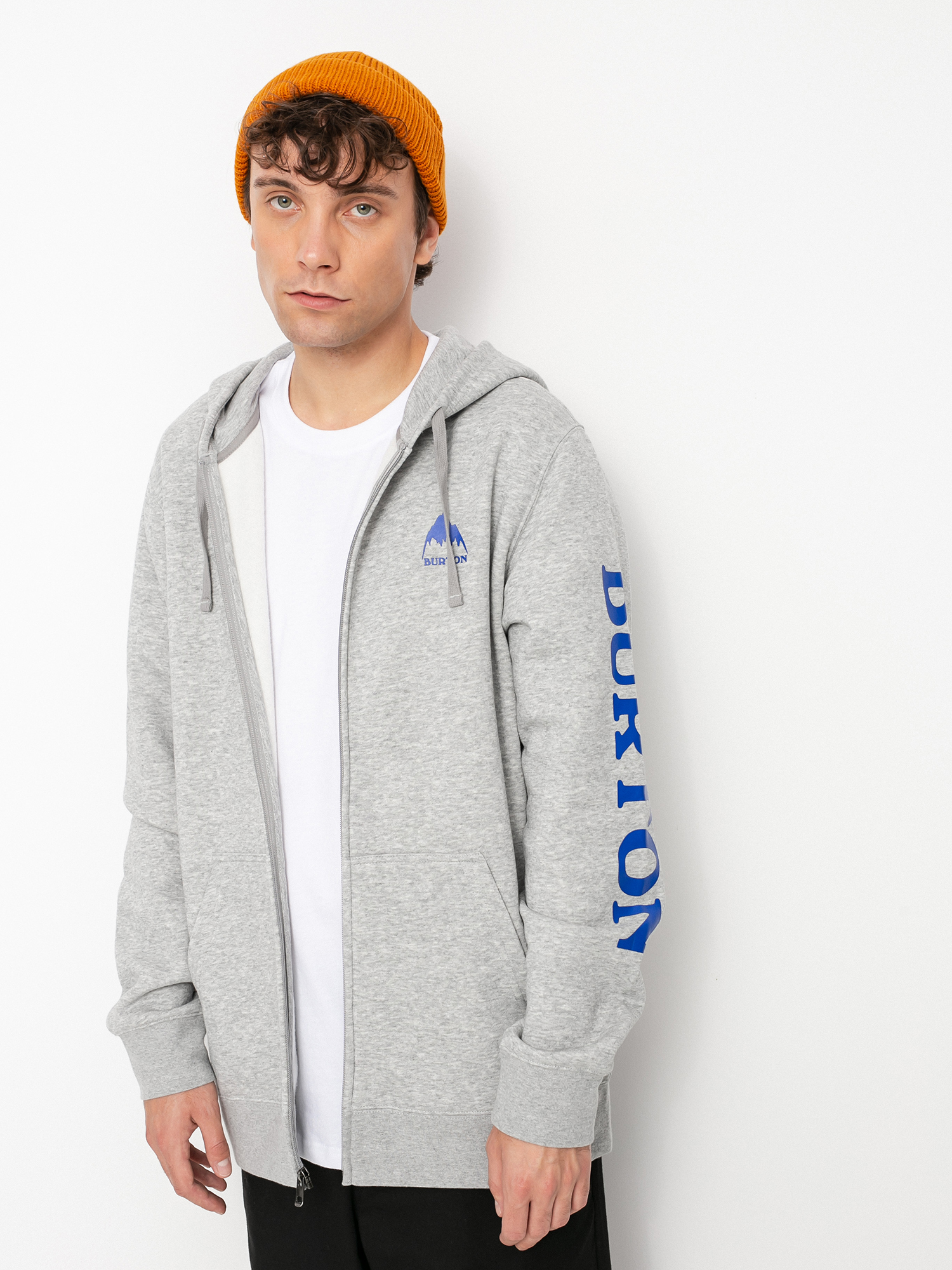 Bluza z kapturem Burton Elite Full ZHD (gray heather)