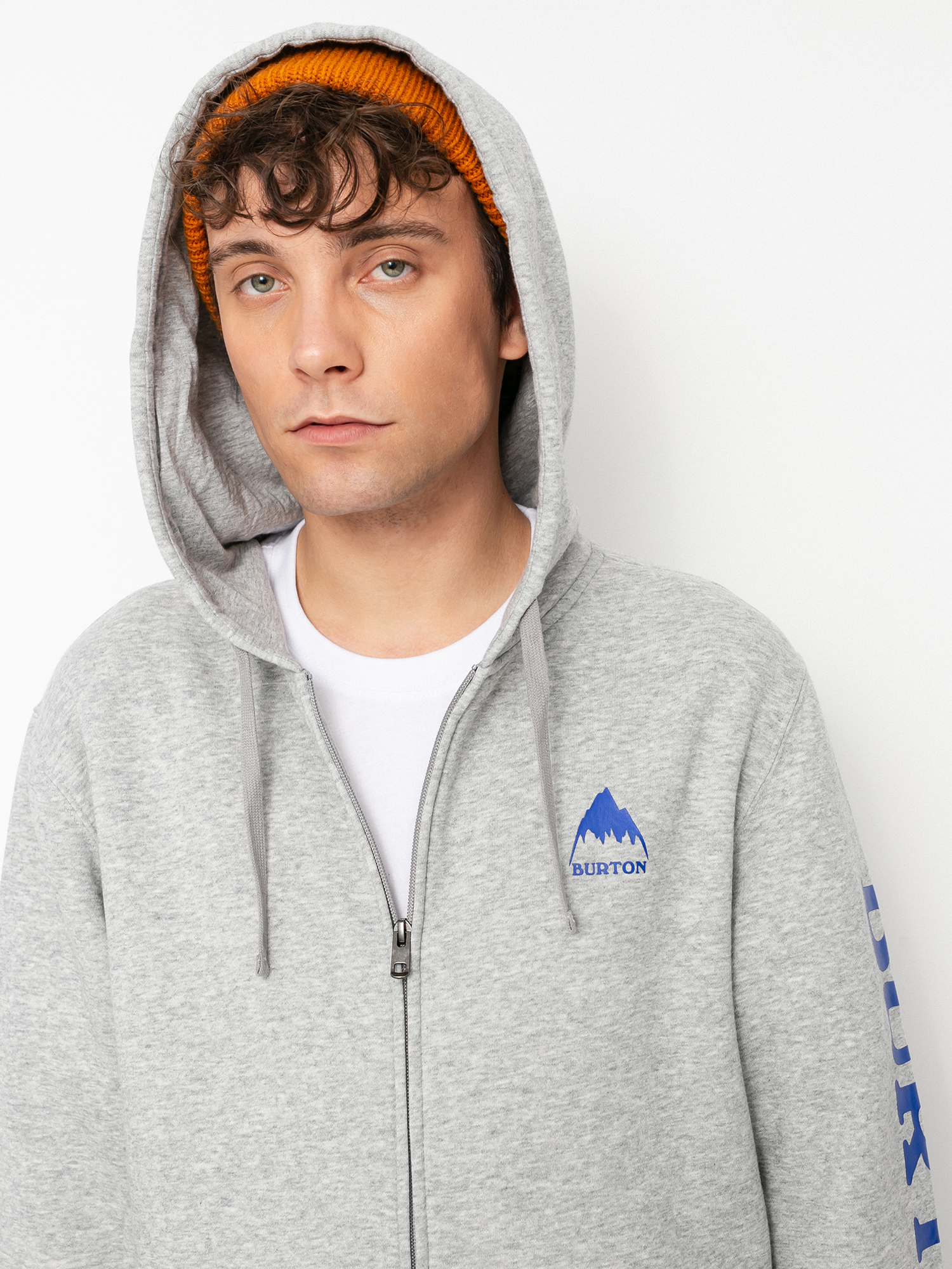 Bluza z kapturem Burton Elite Full ZHD (gray heather)