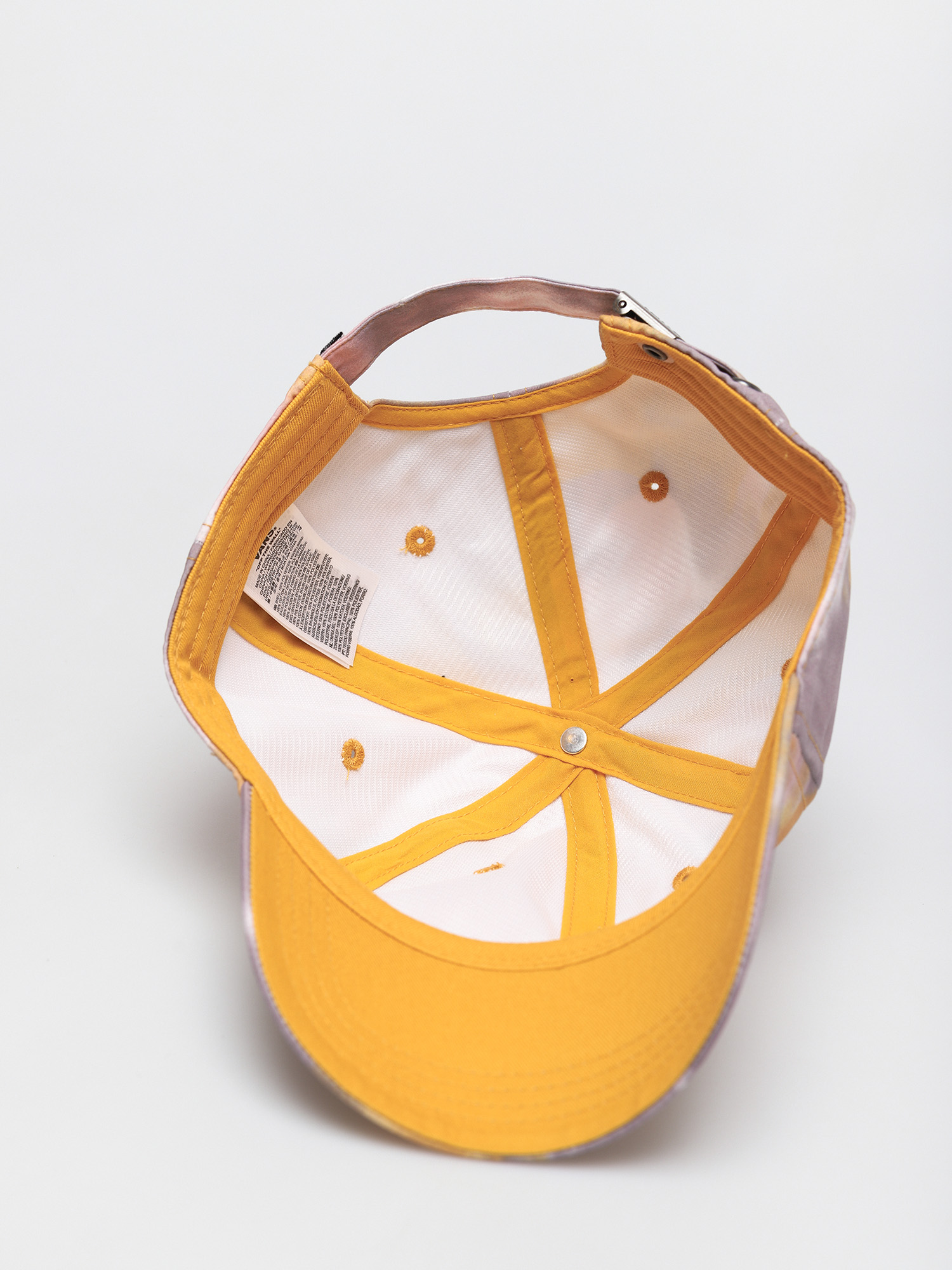 Czapka z daszkiem Vans Court Side Printed Wmn (golden tie dye)