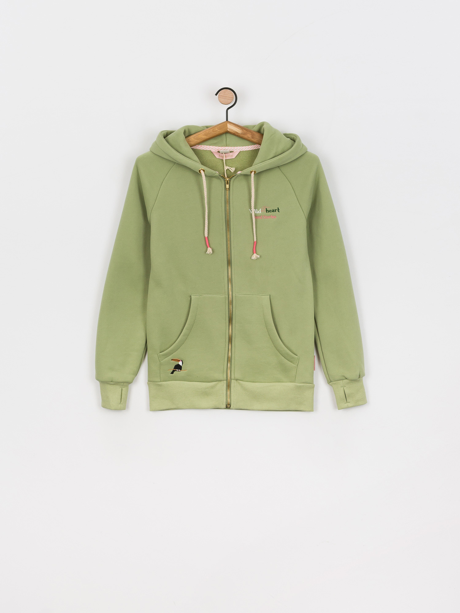 Bluza z kapturem Femi Stories Andel ZHD Wmn (grn)
