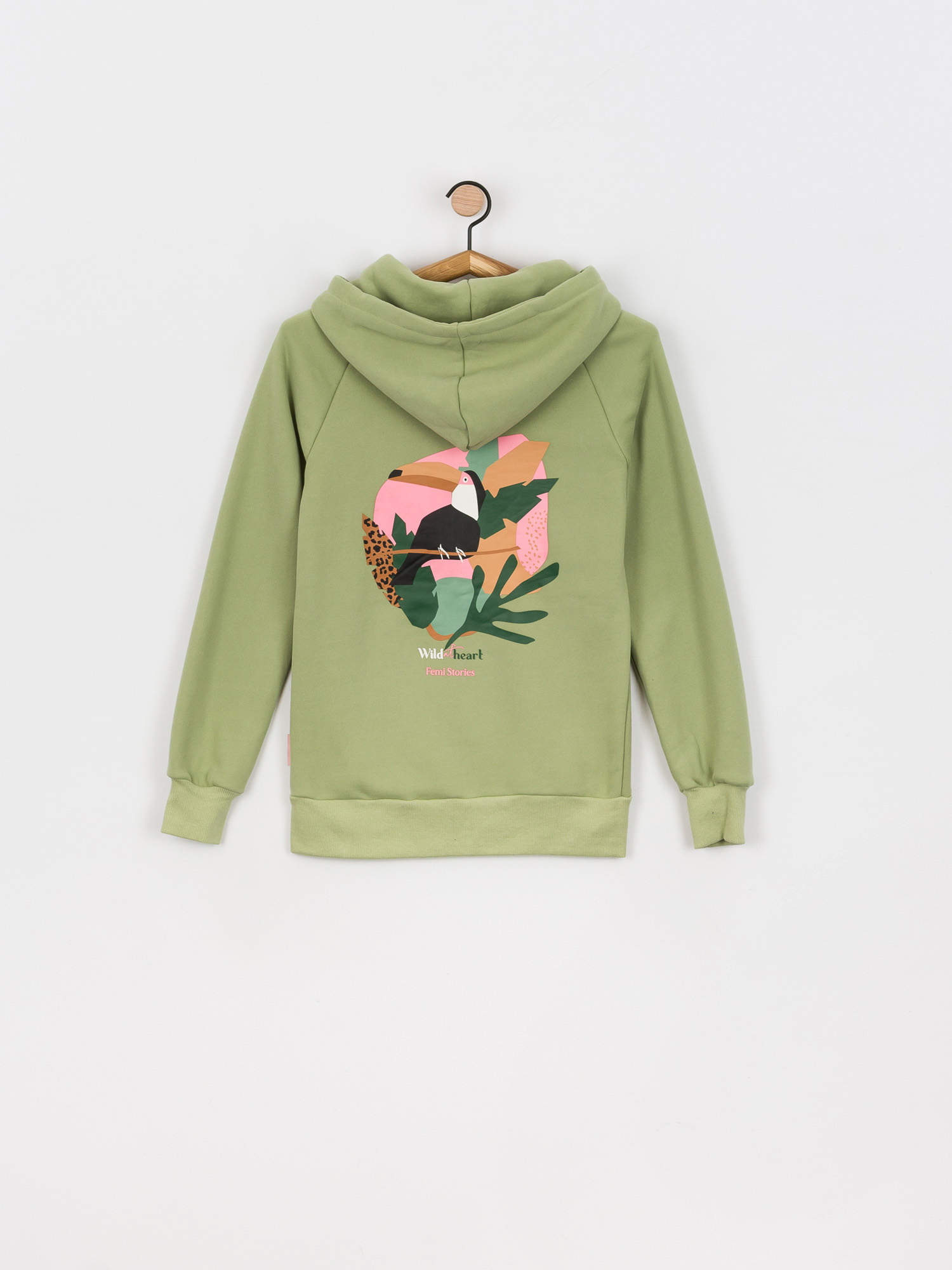 Bluza z kapturem Femi Stories Andel ZHD Wmn (grn)