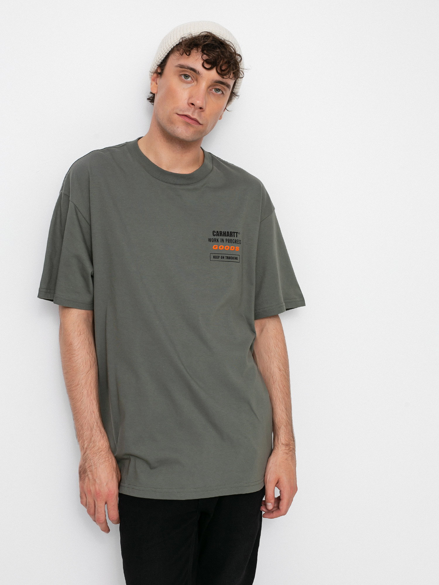 T-shirt Carhartt WIP Goods (thyme)