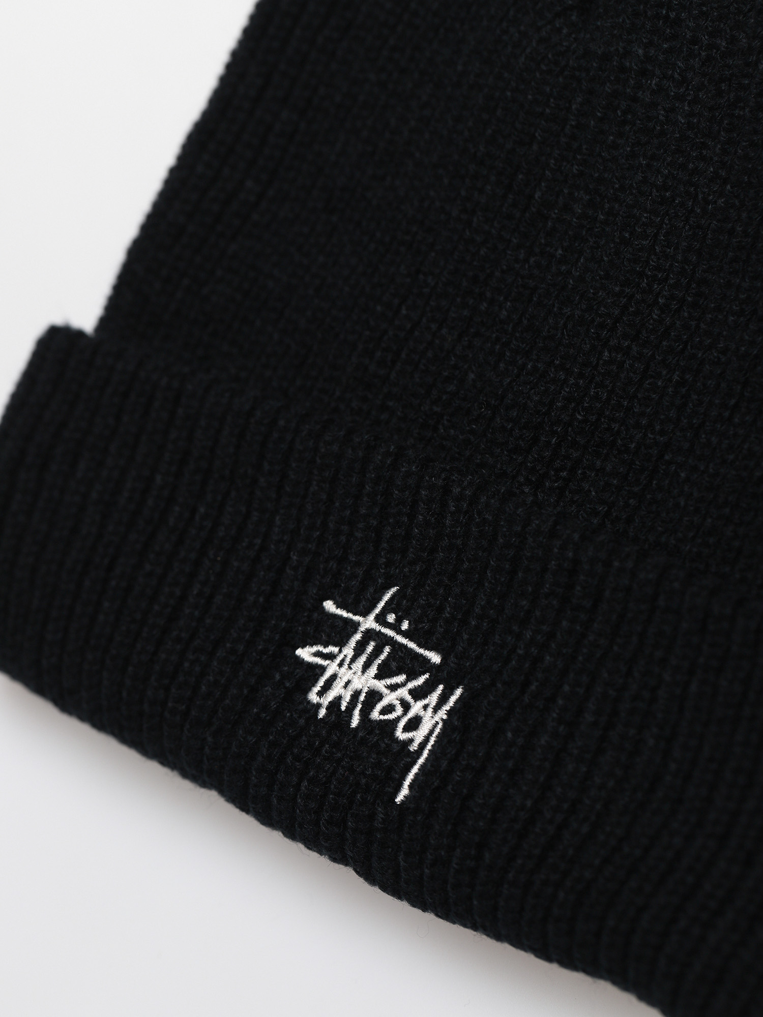 Czapka zimowa Stussy Stock Cuff (black)