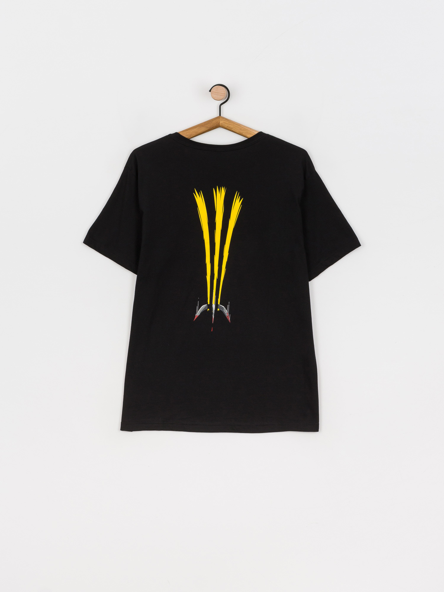 T-shirt Etnies Wolverine Claw (black/gold)