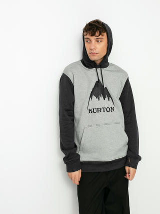 Bluza aktywna Burton Oak HD (gray heather/true black)
