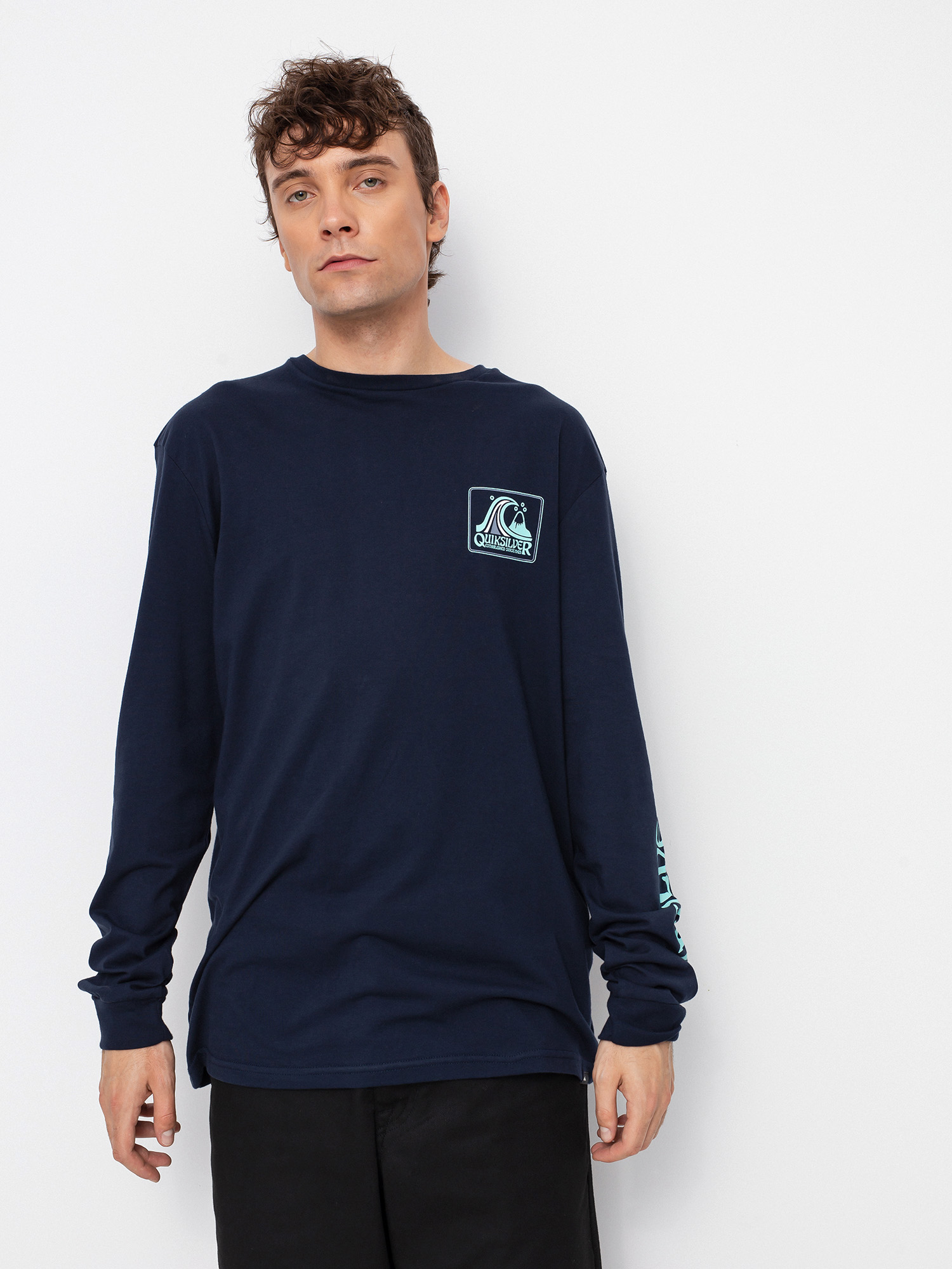 Longsleeve Quiksilver Seaquest (navy blazer)