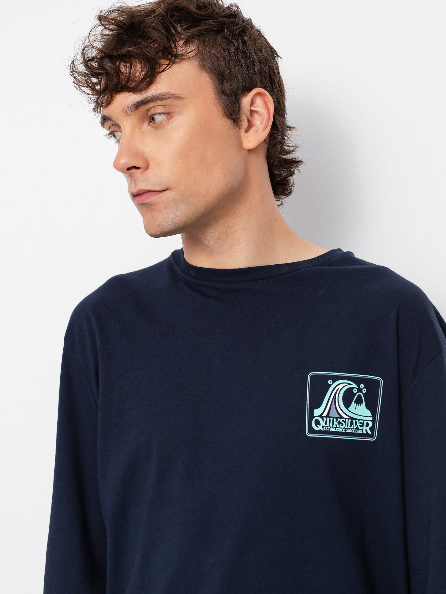Longsleeve Quiksilver Seaquest (navy blazer)