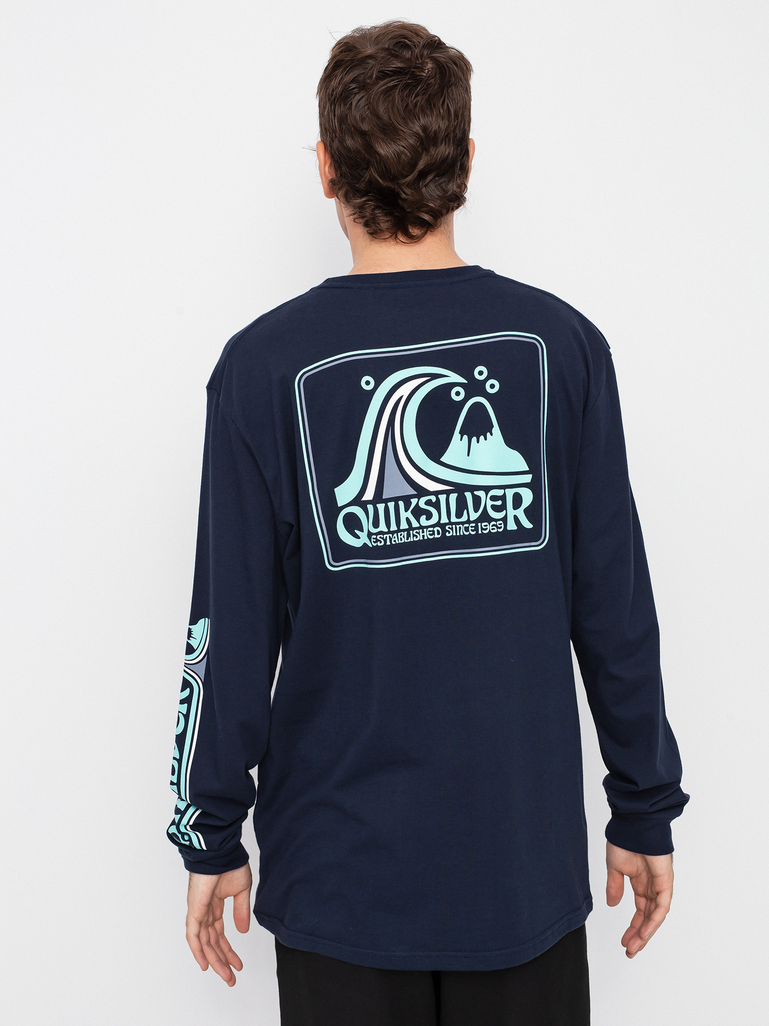 Longsleeve Quiksilver Seaquest (navy blazer)