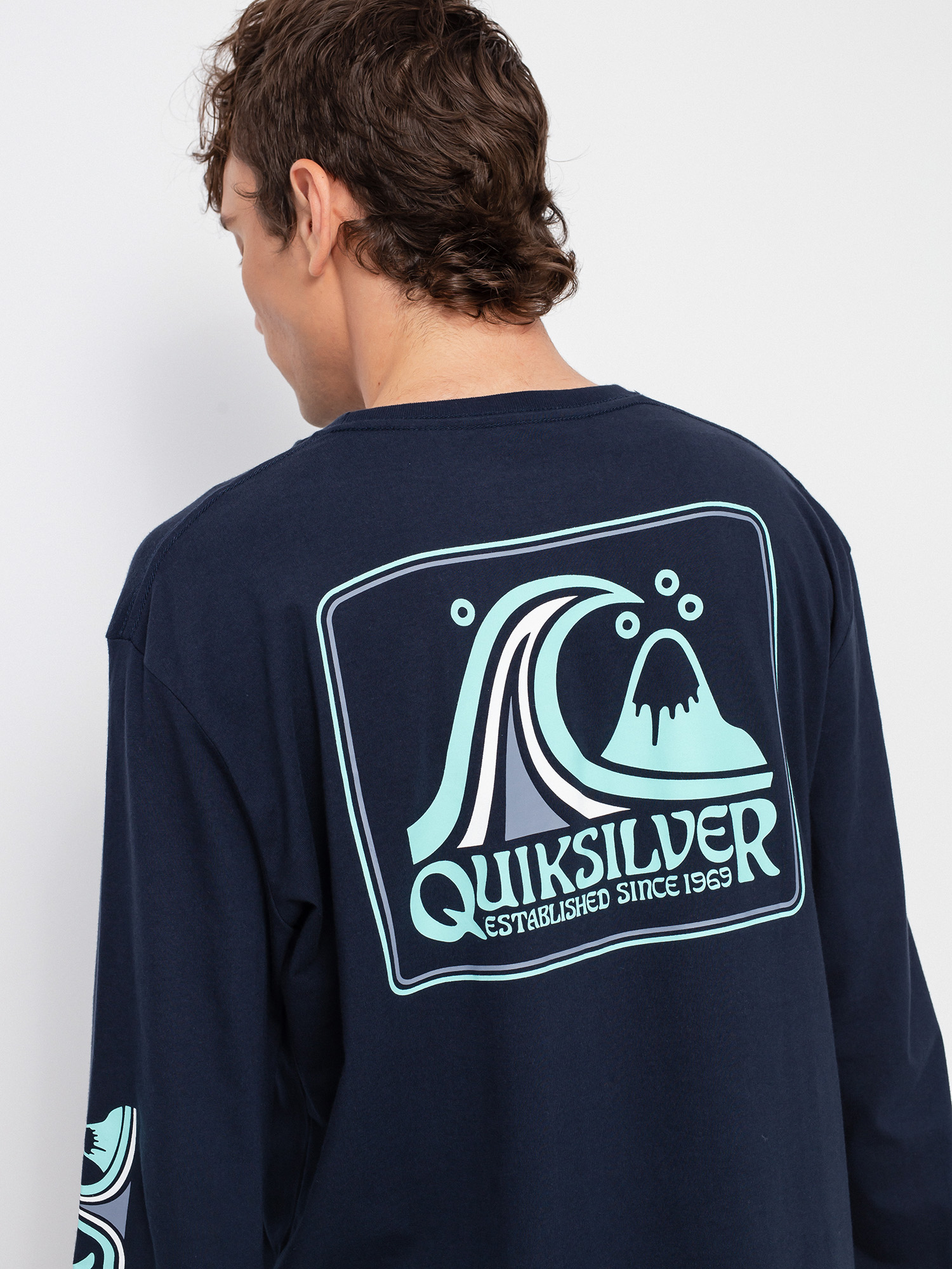 Longsleeve Quiksilver Seaquest (navy blazer)