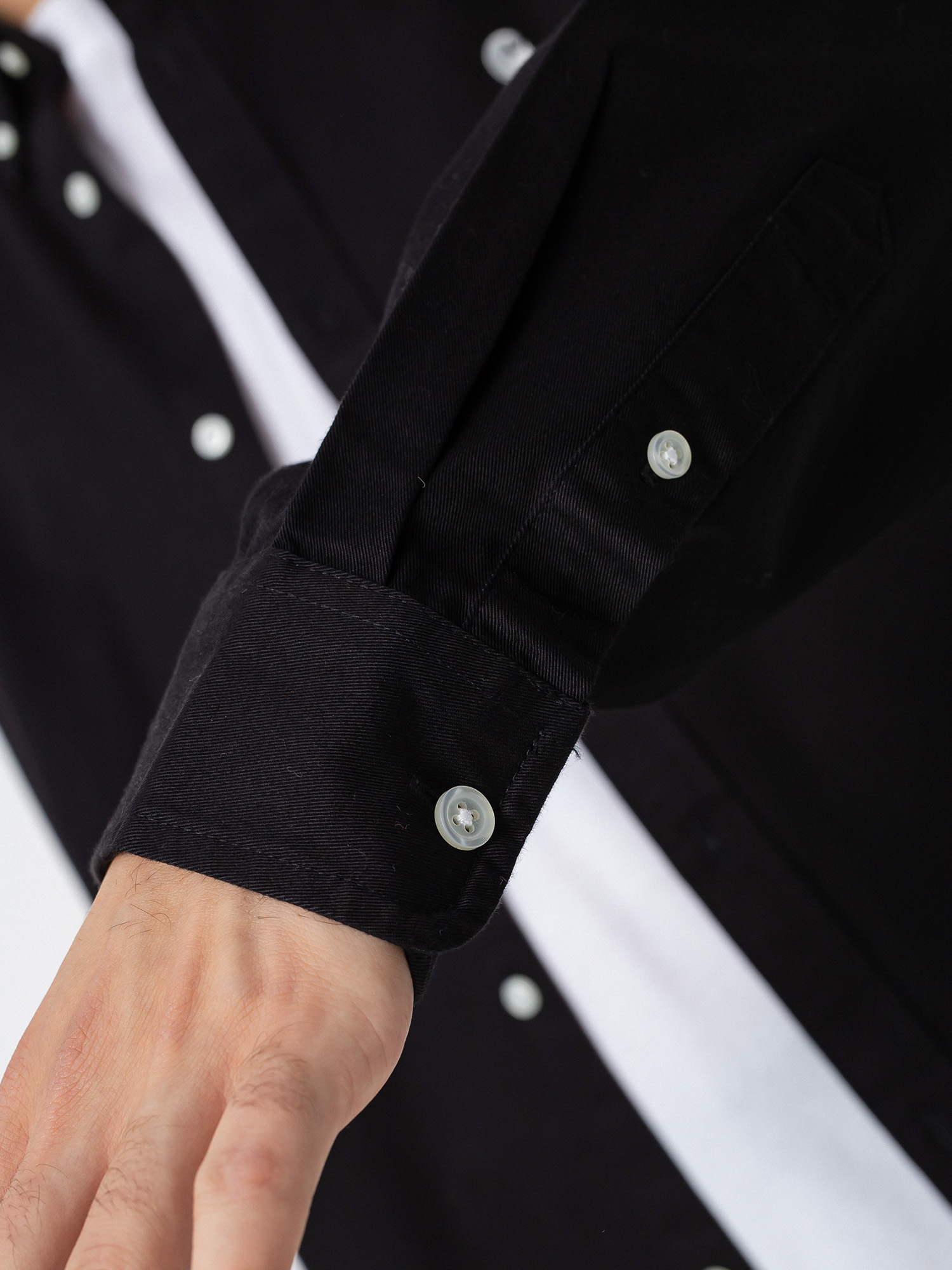 Koszula Carhartt WIP Madison (black/wax)