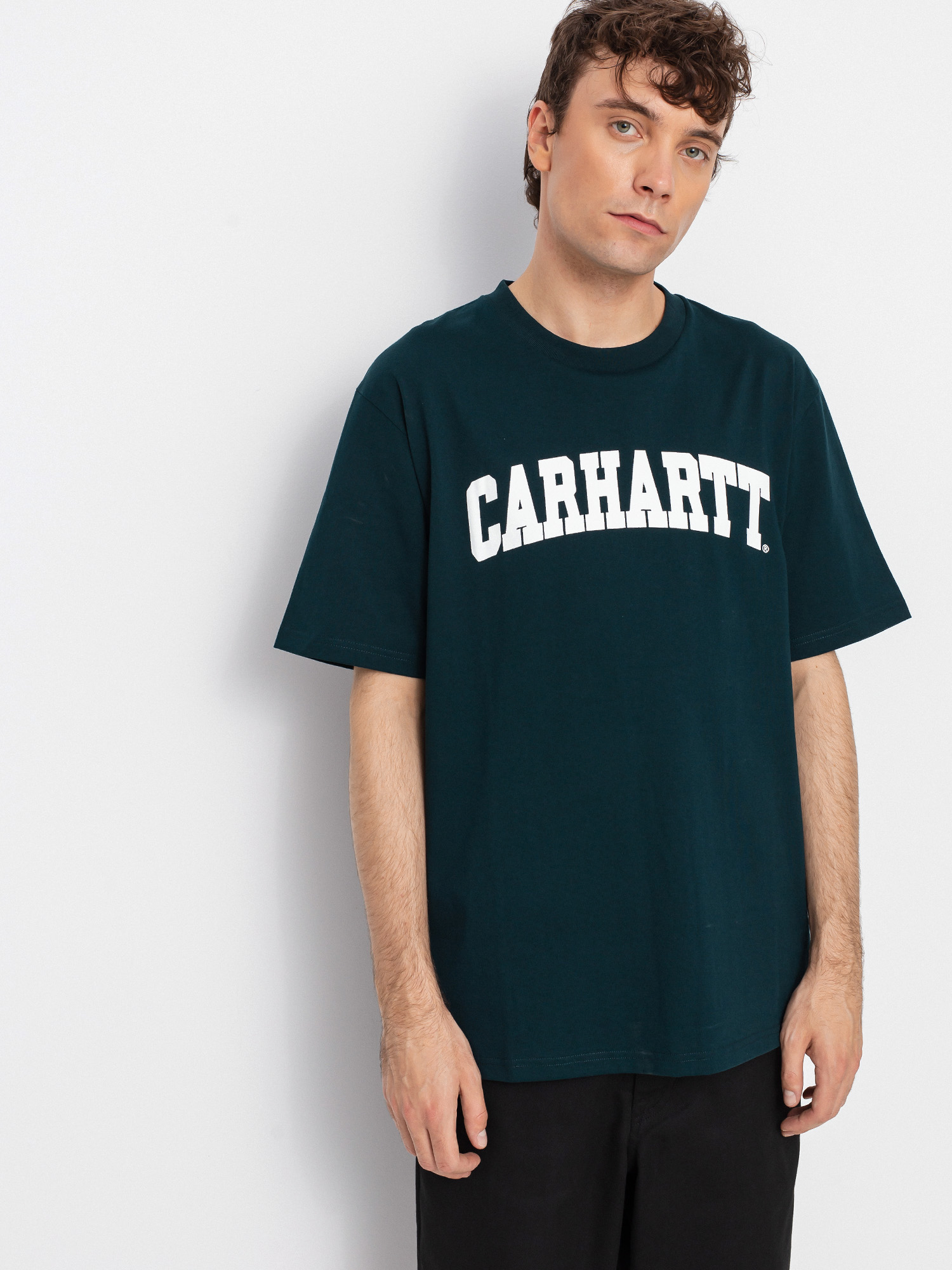 T-shirt Carhartt WIP University (frasier/white)